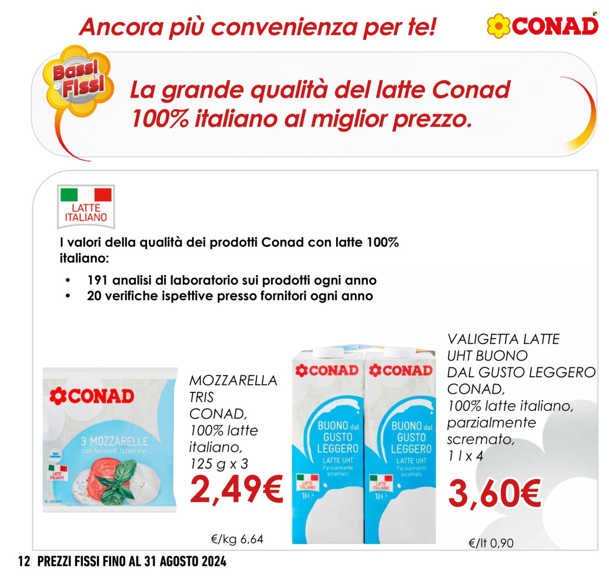 Leták Conad - 1.8.2024 - 31.8.2024. Strana 12