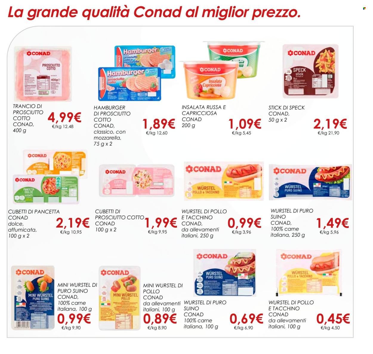 Leták Conad - 1.8.2024 - 31.8.2024. Strana 21
