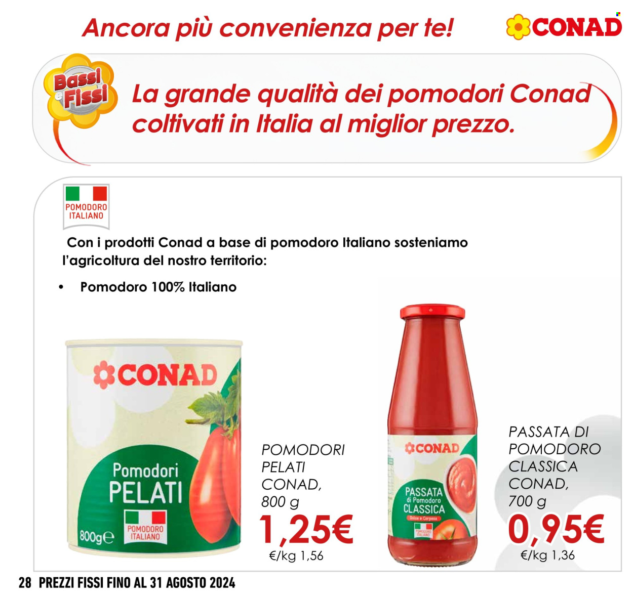 Leták Conad - 1.8.2024 - 31.8.2024. Strana 28