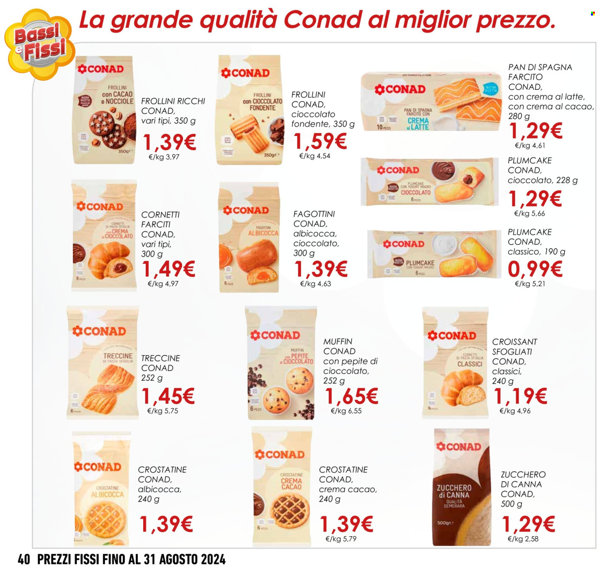 Leták Conad - 1.8.2024 - 31.8.2024. Strana 40