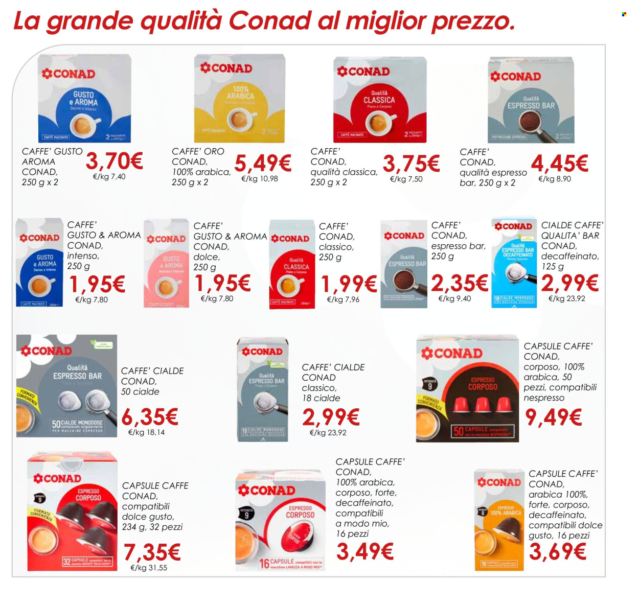 Leták Conad - 1.8.2024 - 31.8.2024. Strana 41