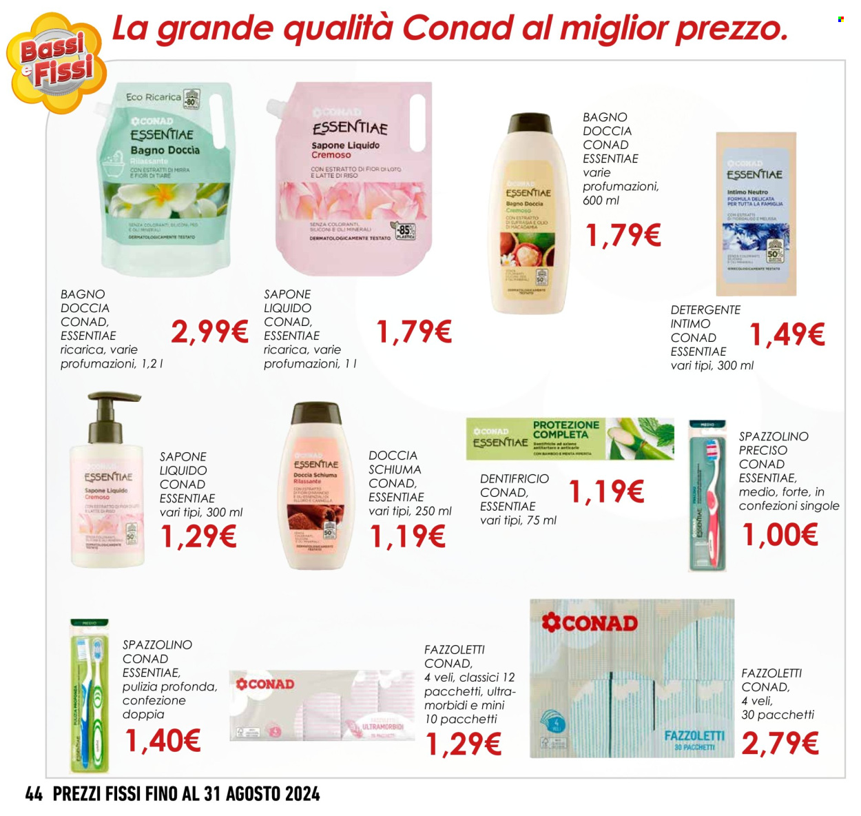 Volantino Conad - 1/8/2024 - 31/8/2024. Pagina 44