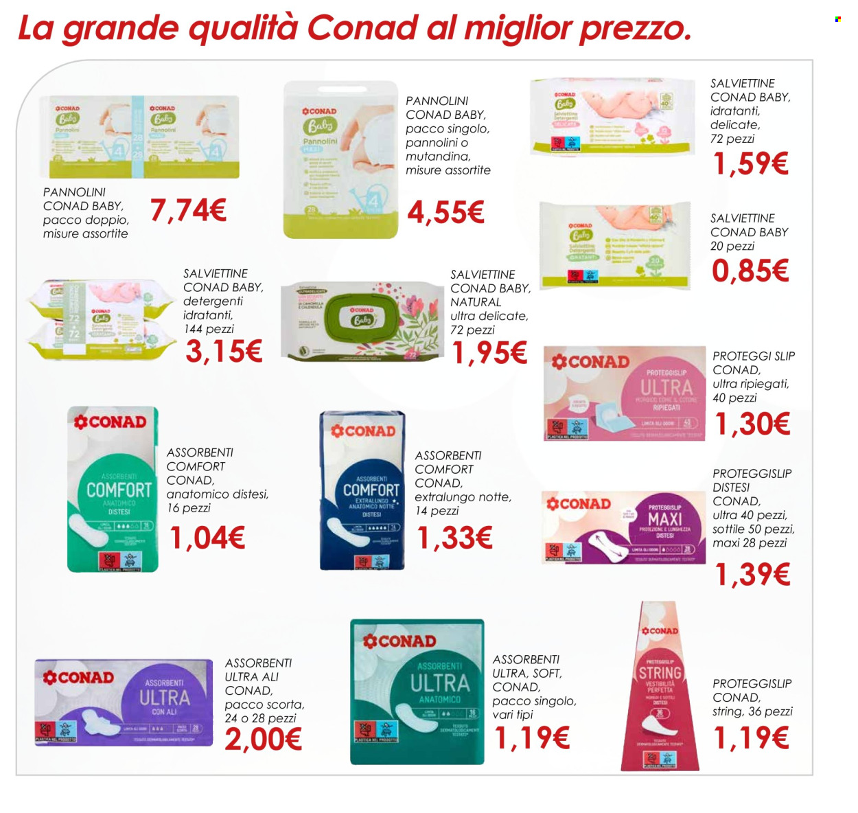 Leták Conad - 1.8.2024 - 31.8.2024. Strana 45