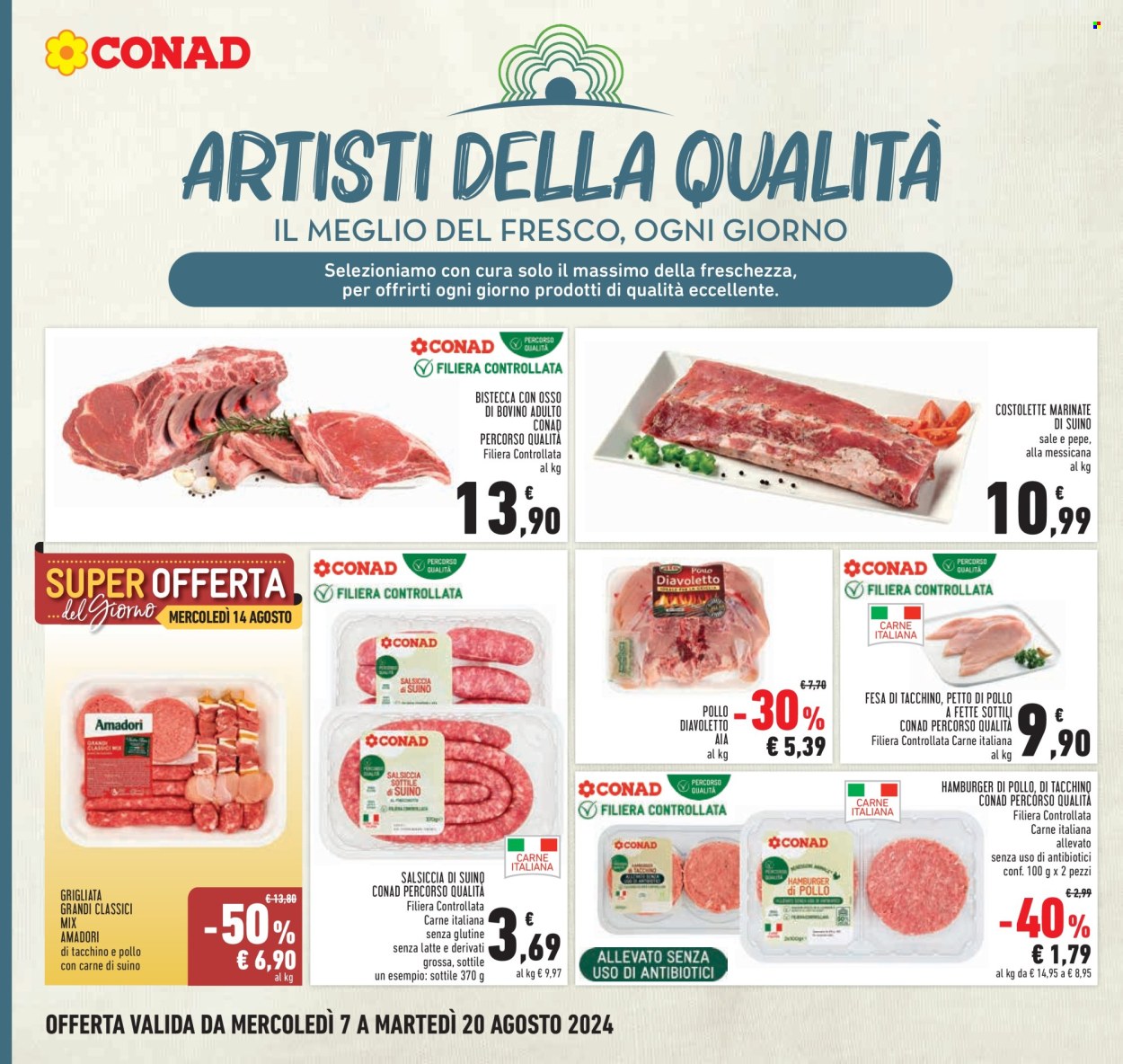 Volantino Conad - 7/8/2024 - 20/8/2024. Pagina 2
