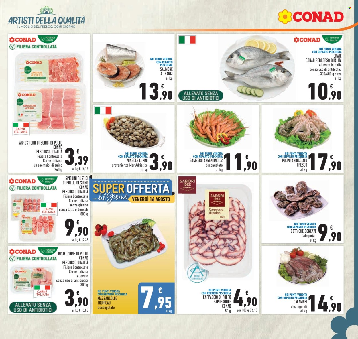 Volantino Conad - 7/8/2024 - 20/8/2024. Pagina 3
