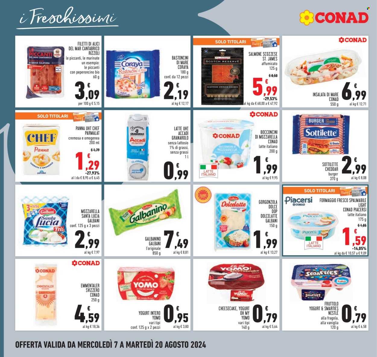 Volantino Conad - 7/8/2024 - 20/8/2024. Pagina 8