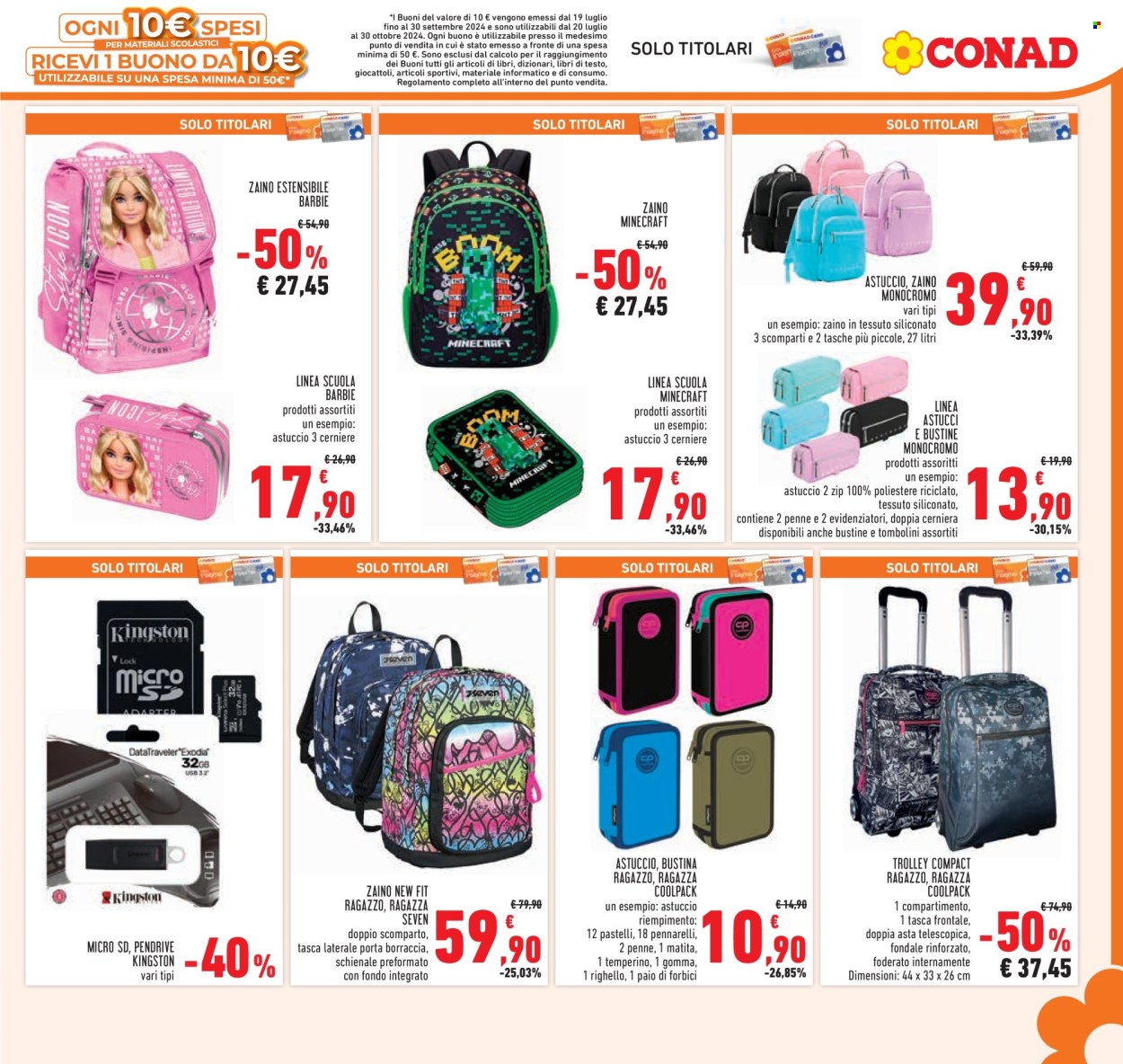 Volantino Conad - 7/8/2024 - 20/8/2024. Pagina 21