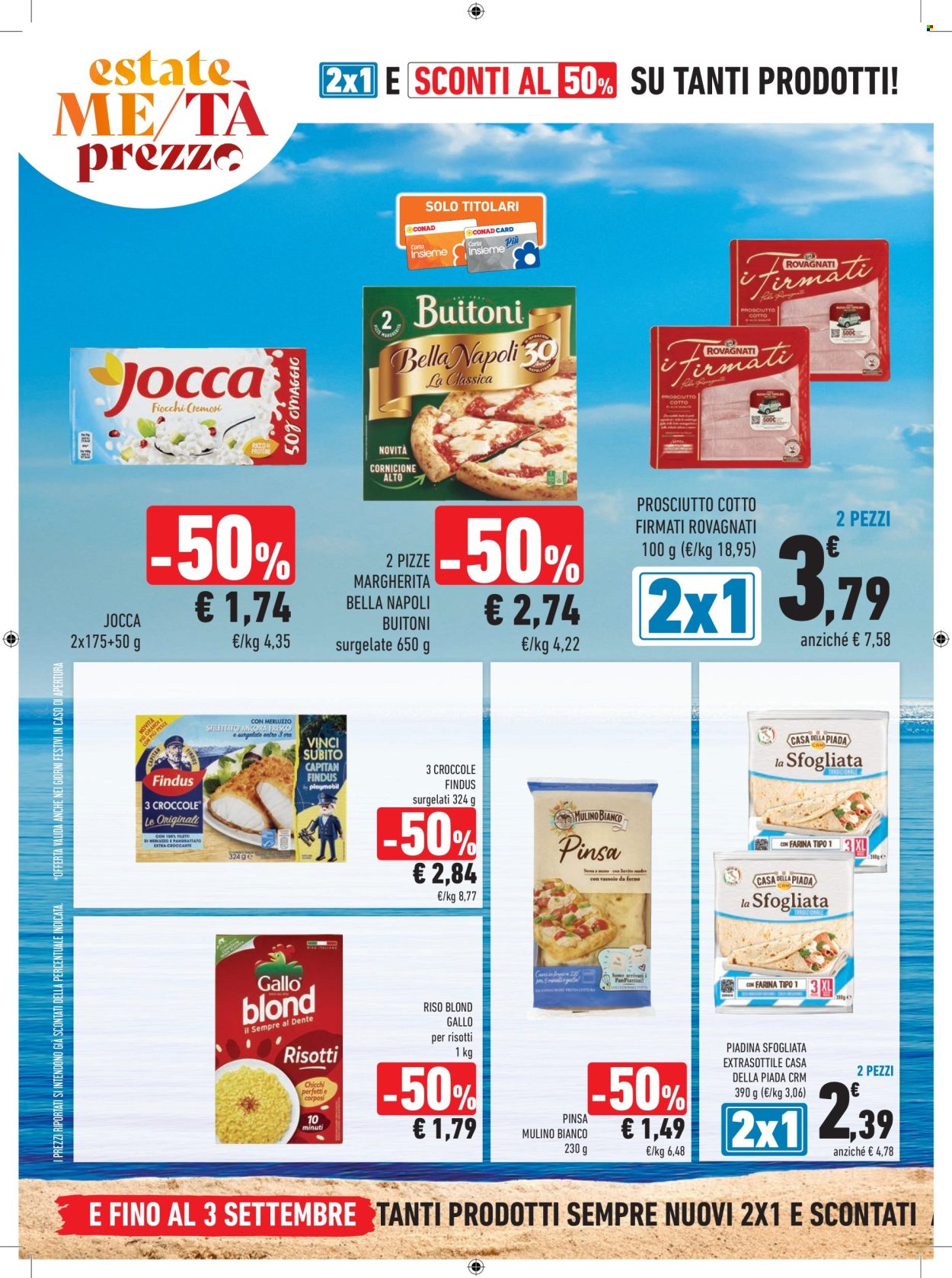 Volantino Margherita Conad - 7/8/2024 - 20/8/2024. Pagina 2