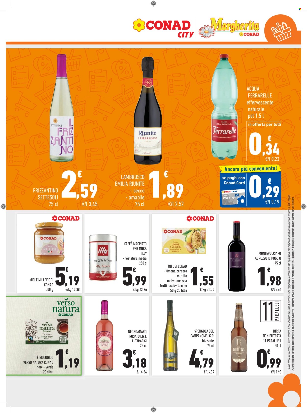 Volantino Margherita Conad - 7/8/2024 - 20/8/2024. Pagina 7