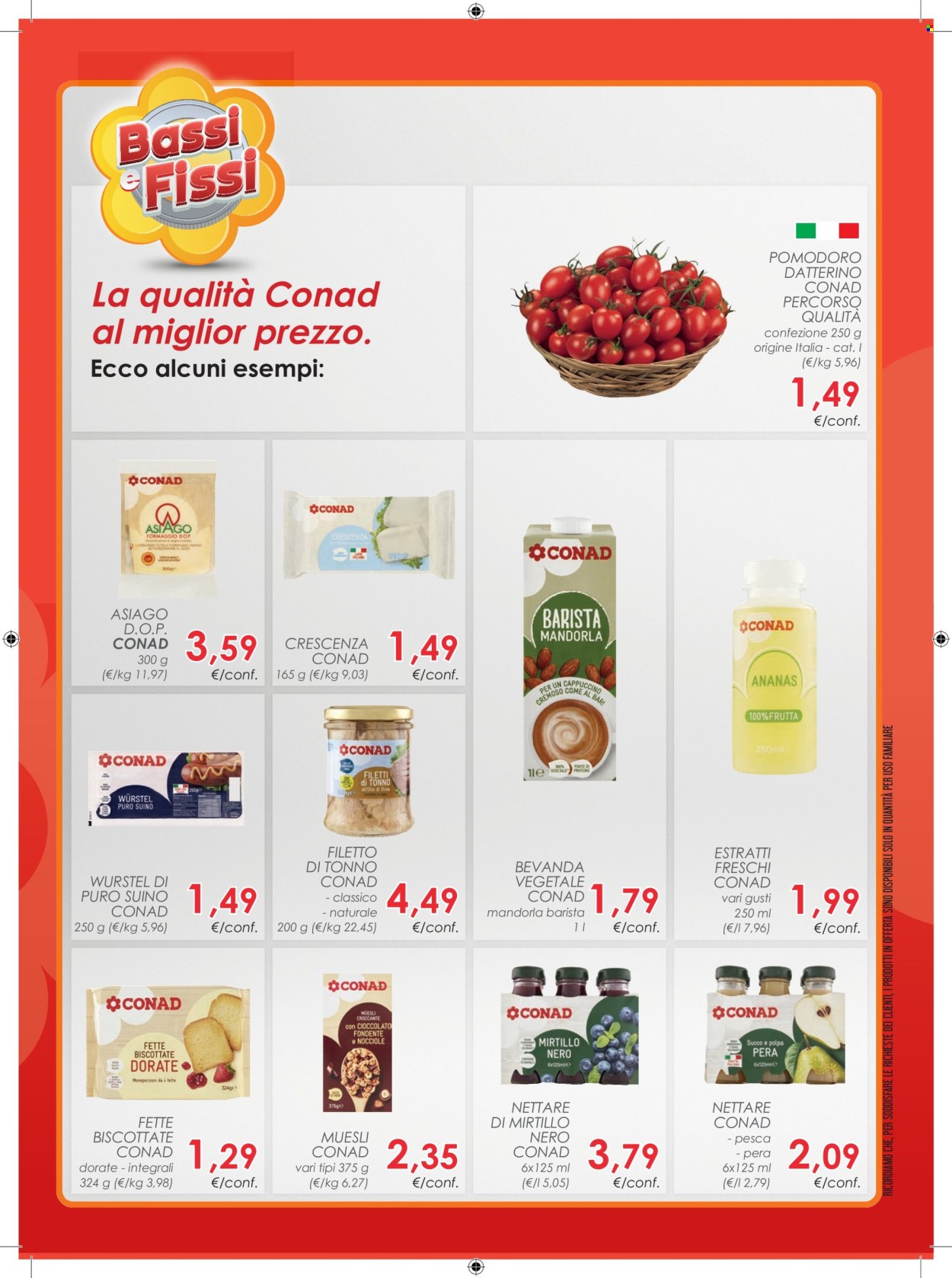 Volantino Margherita Conad - 7/8/2024 - 20/8/2024. Pagina 15