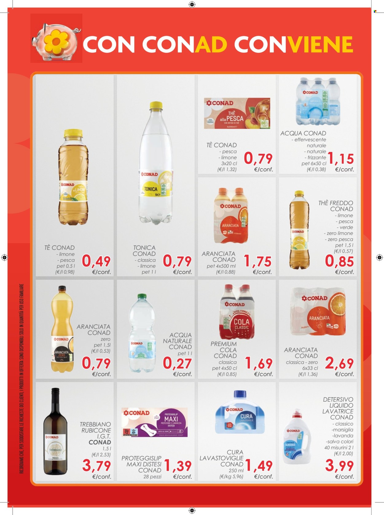 Volantino Margherita Conad - 7/8/2024 - 20/8/2024. Pagina 16