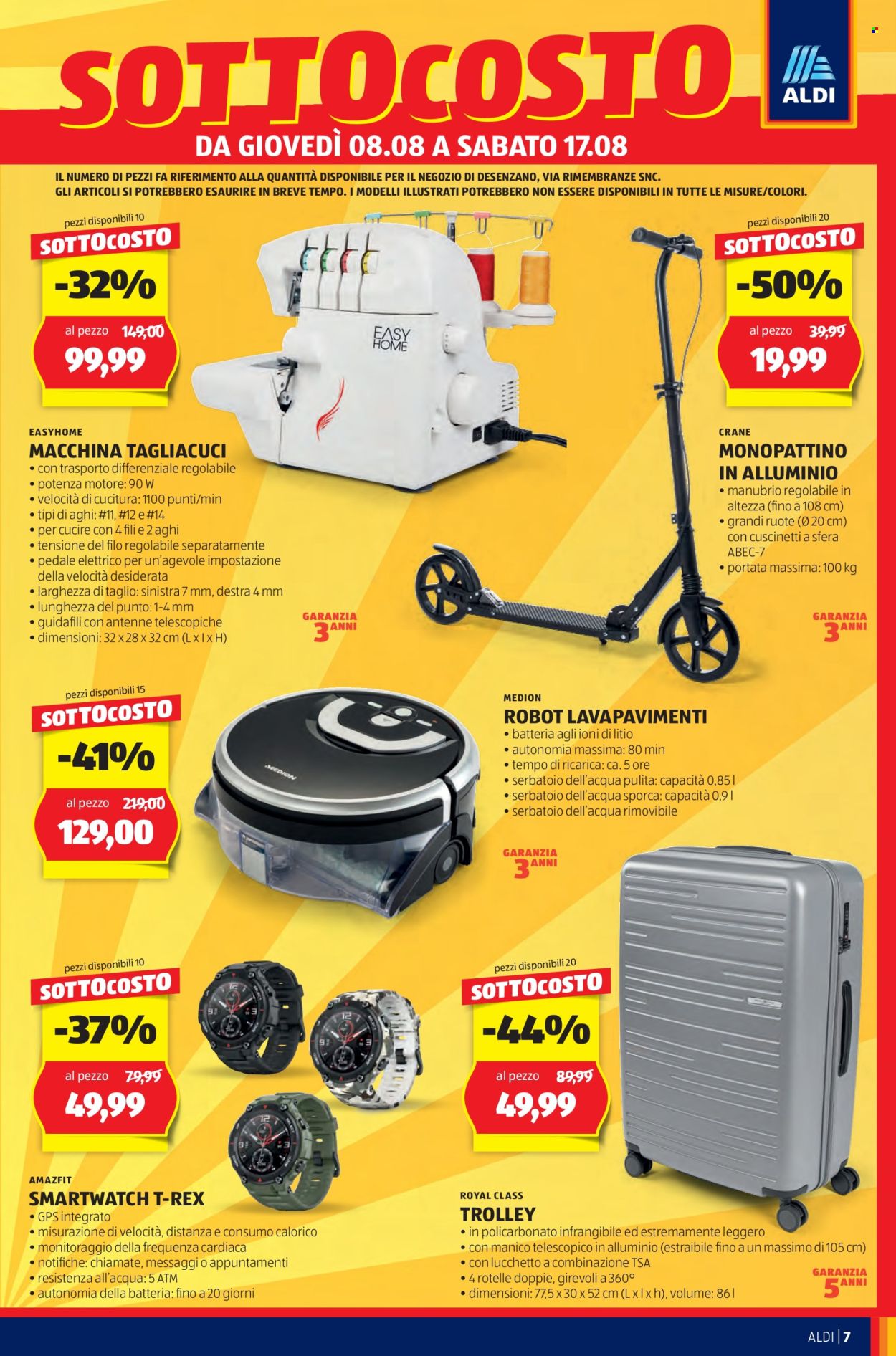 Volantino Aldi - 8/8/2024 - 11/8/2024. Pagina 7