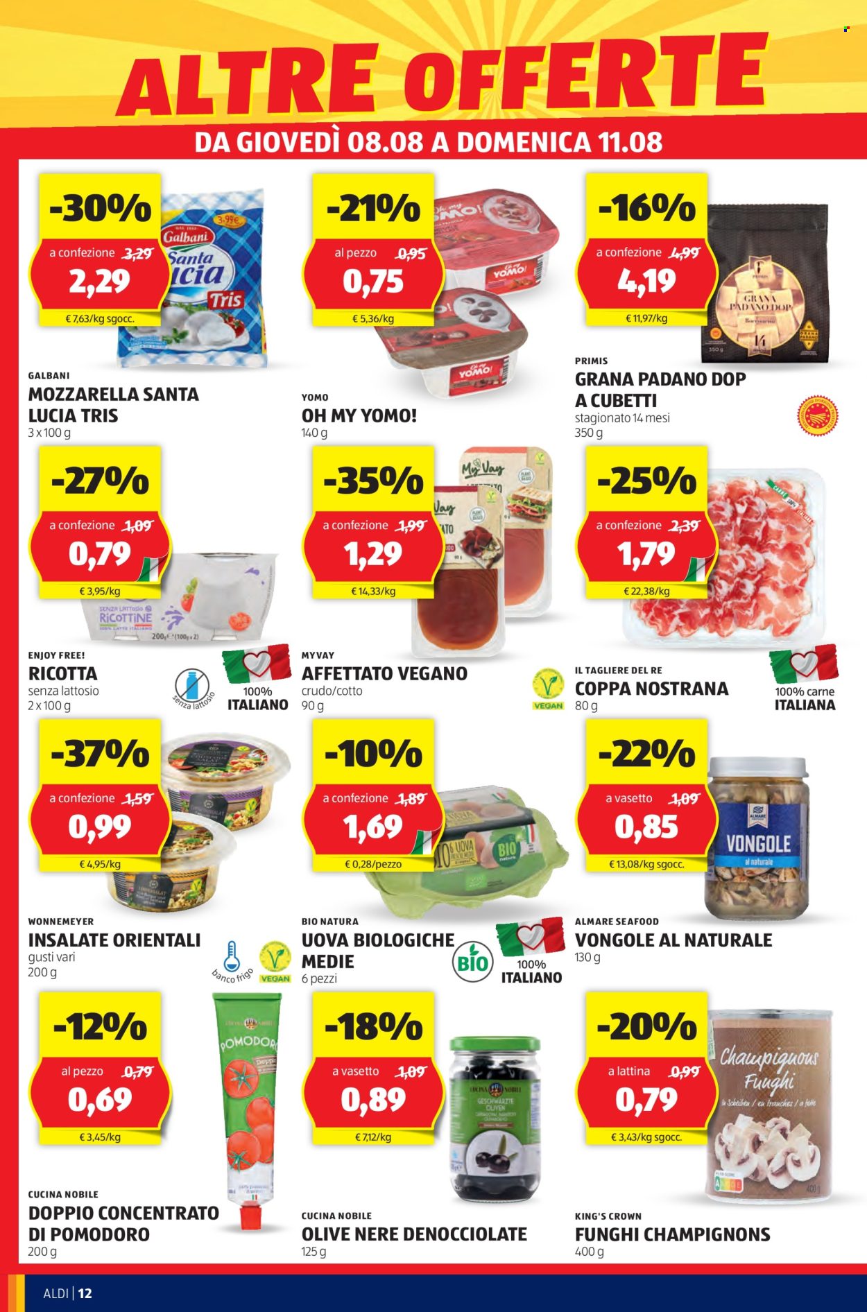 Volantino Aldi - 8/8/2024 - 11/8/2024. Pagina 12