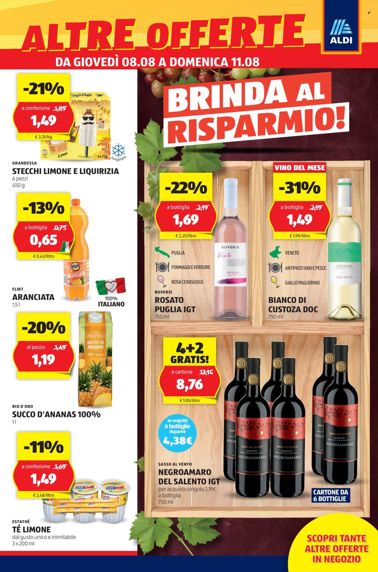 Volantino Aldi - 8/8/2024 - 11/8/2024. Pagina 15