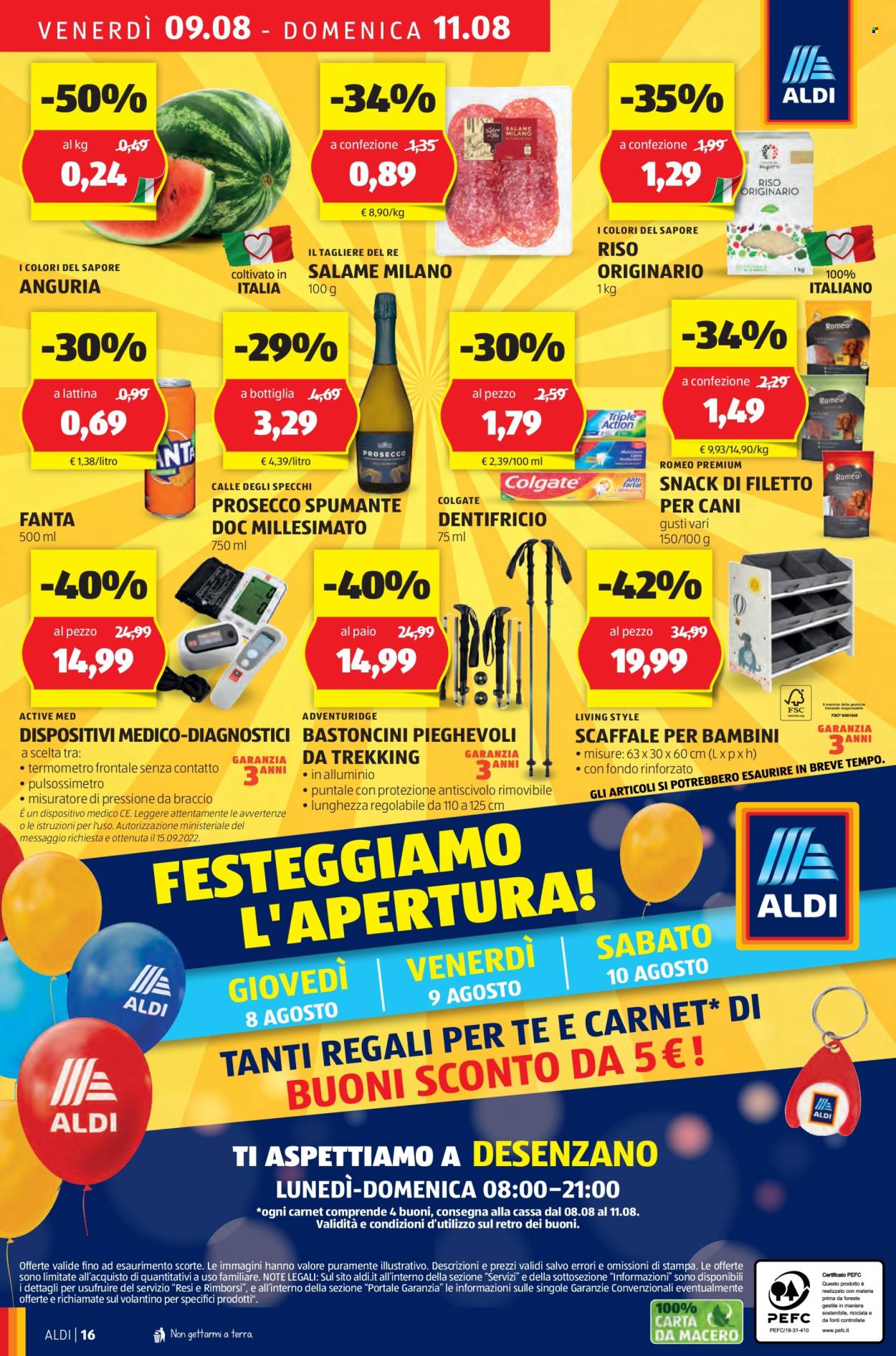 Volantino Aldi - 8/8/2024 - 11/8/2024. Pagina 16