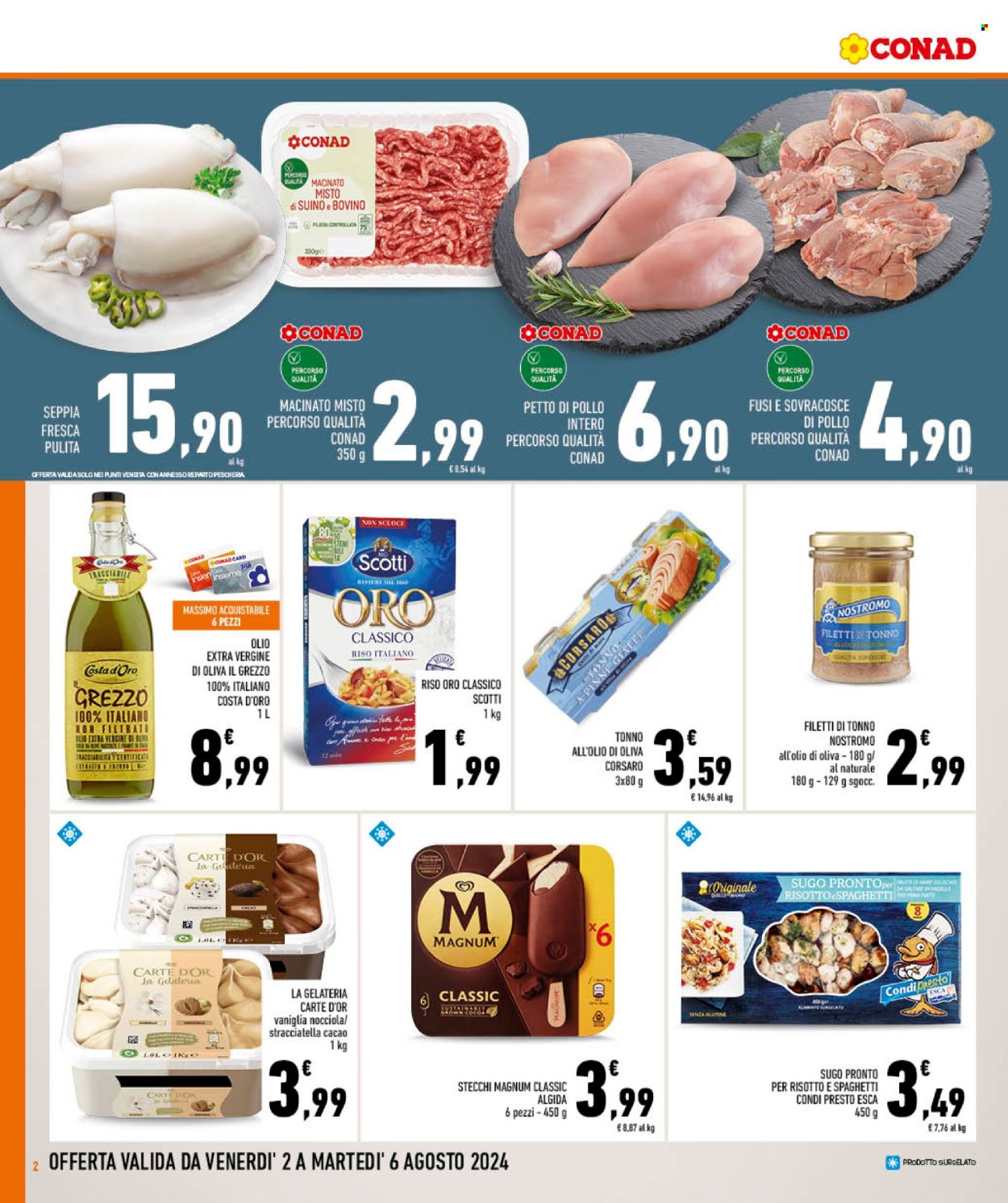 Volantino Conad - 2/8/2024 - 6/8/2024. Pagina 2