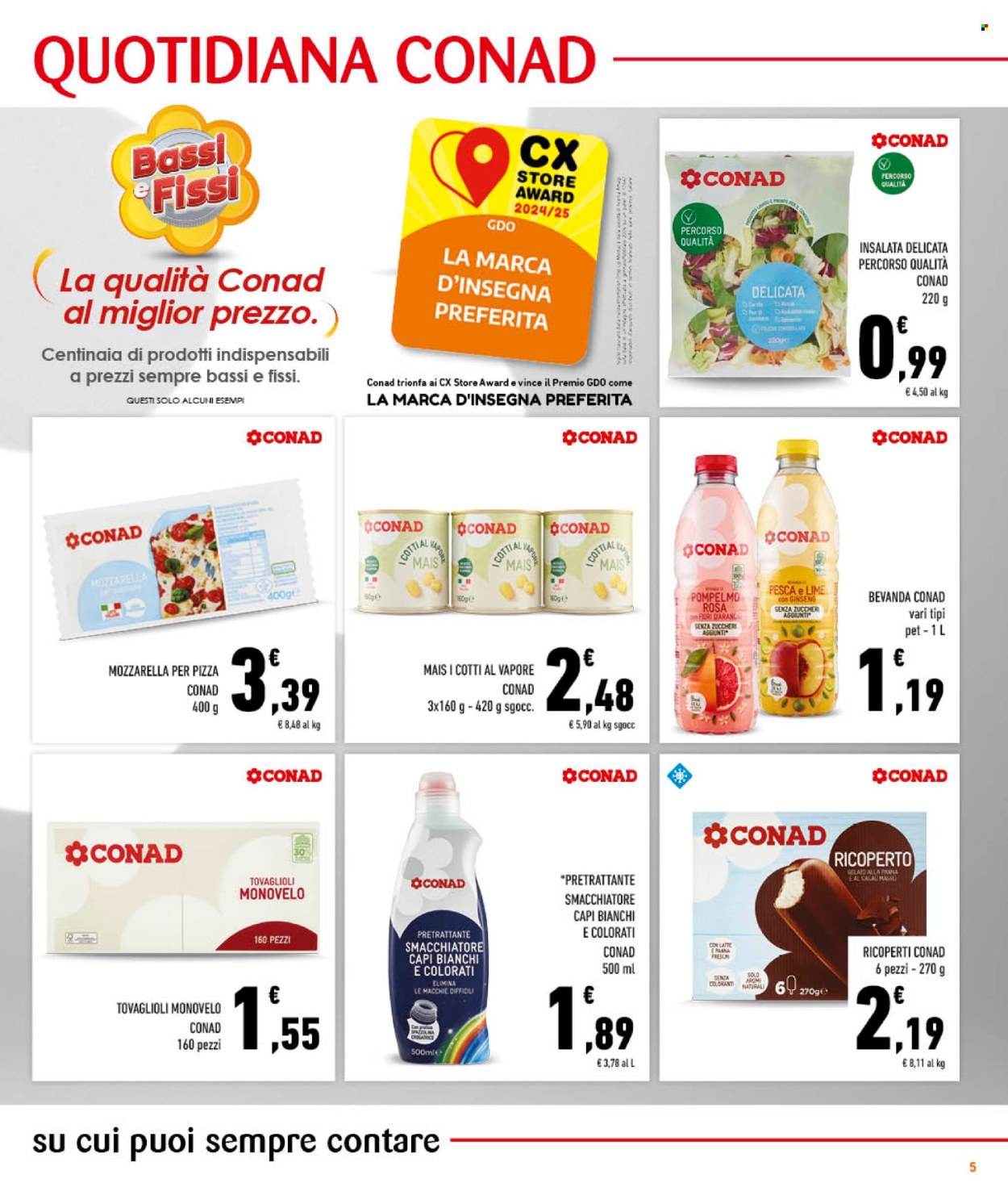 Volantino Conad - 2/8/2024 - 6/8/2024. Pagina 5