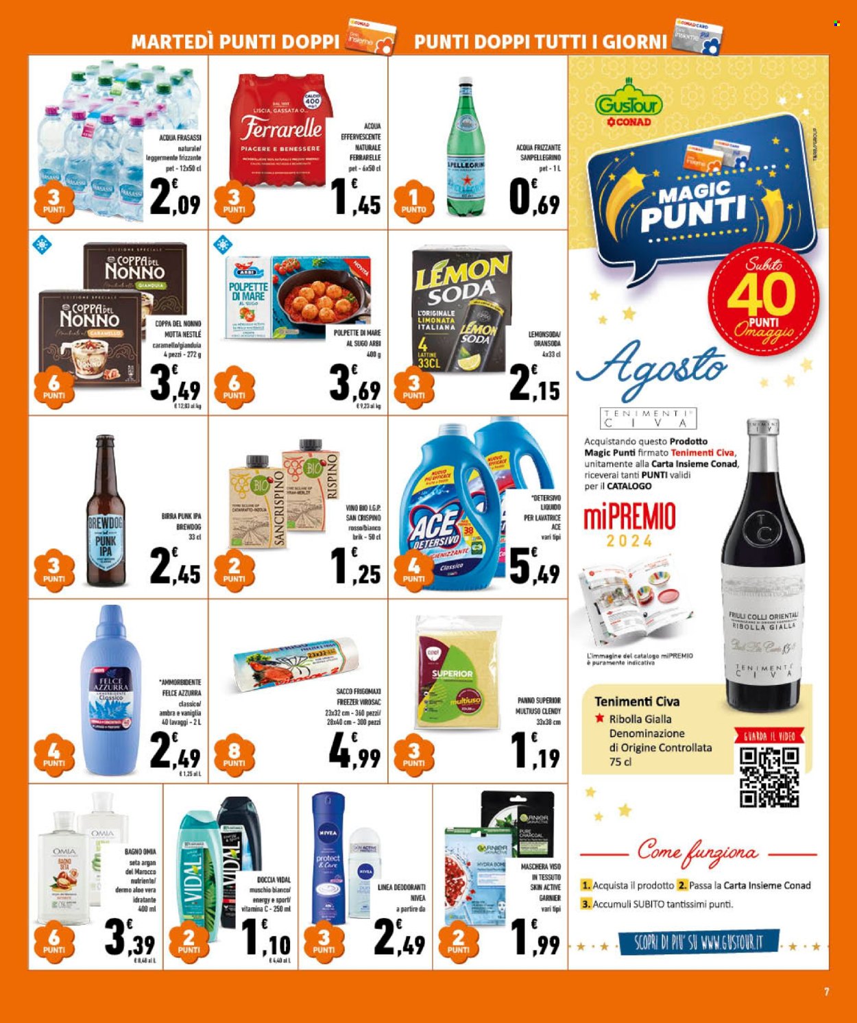 Leták Conad - 2.8.2024 - 6.8.2024. Strana 7
