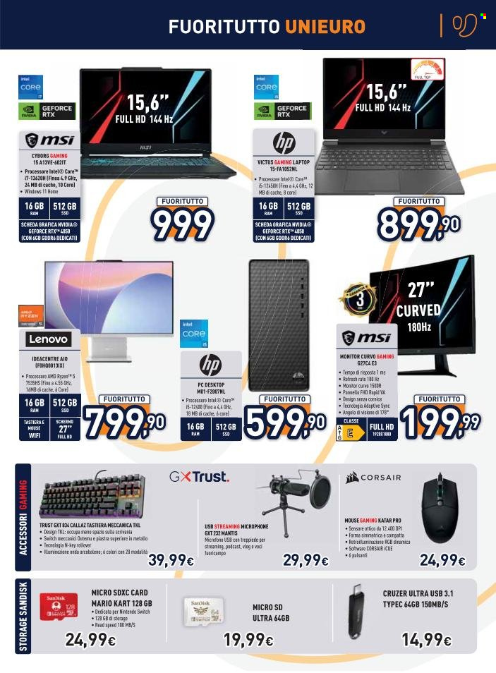 Volantino Unieuro - 1/8/2024 - 13/8/2024. Pagina 15