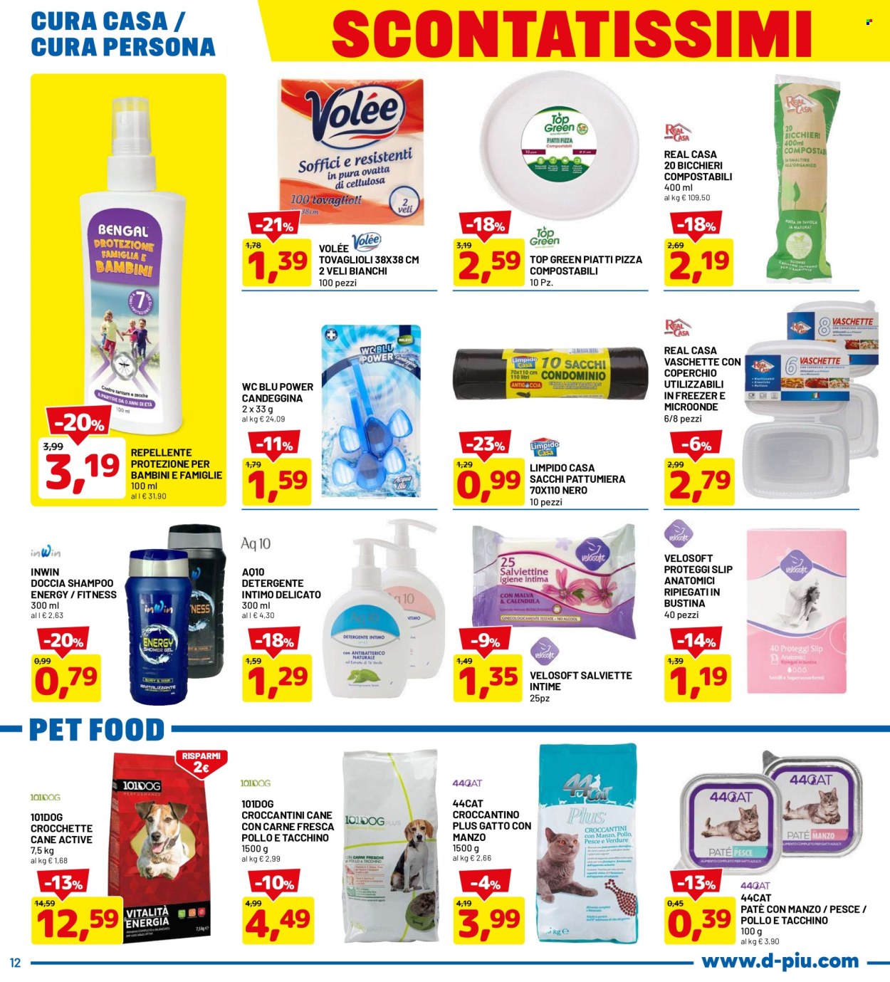 Volantino Dpiù - 5/8/2024 - 18/8/2024. Pagina 12