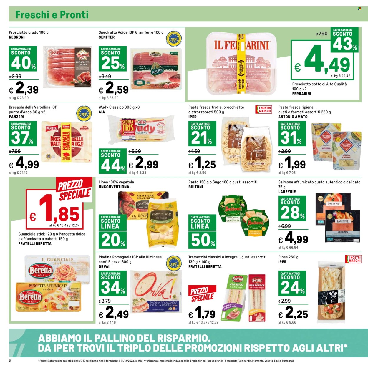 Volantino Iper, La grande i - 5/8/2024 - 15/8/2024. Pagina 6