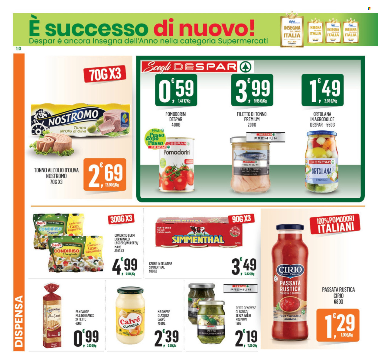 Volantino Despar - 5/8/2024 - 15/8/2024. Pagina 10