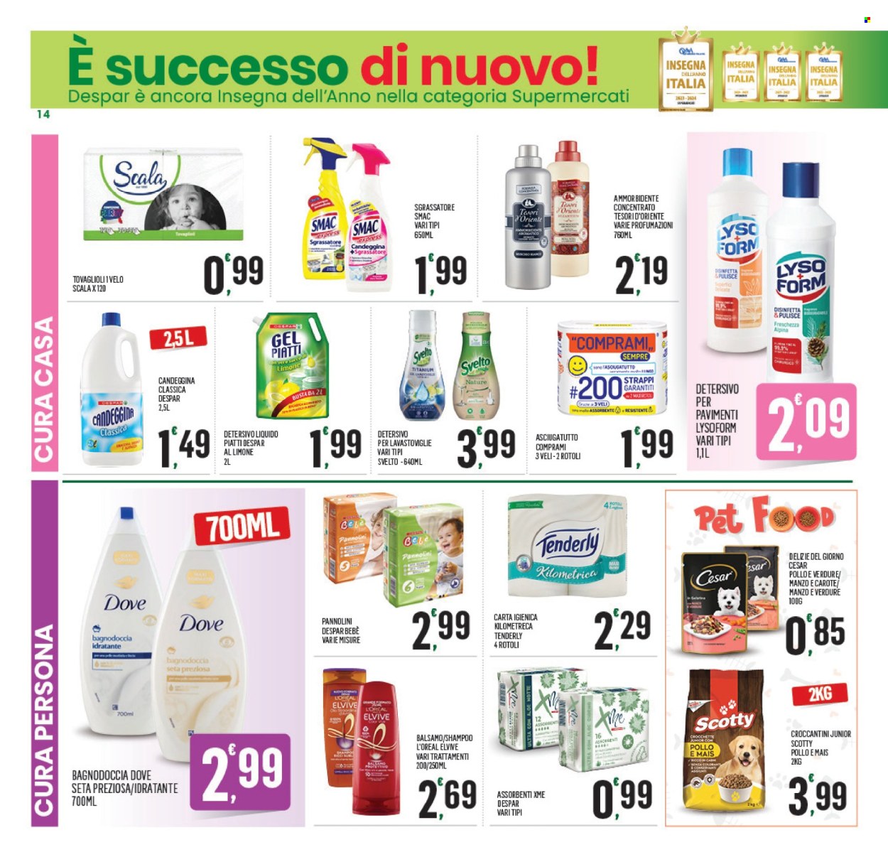 Volantino Despar - 5/8/2024 - 15/8/2024. Pagina 14