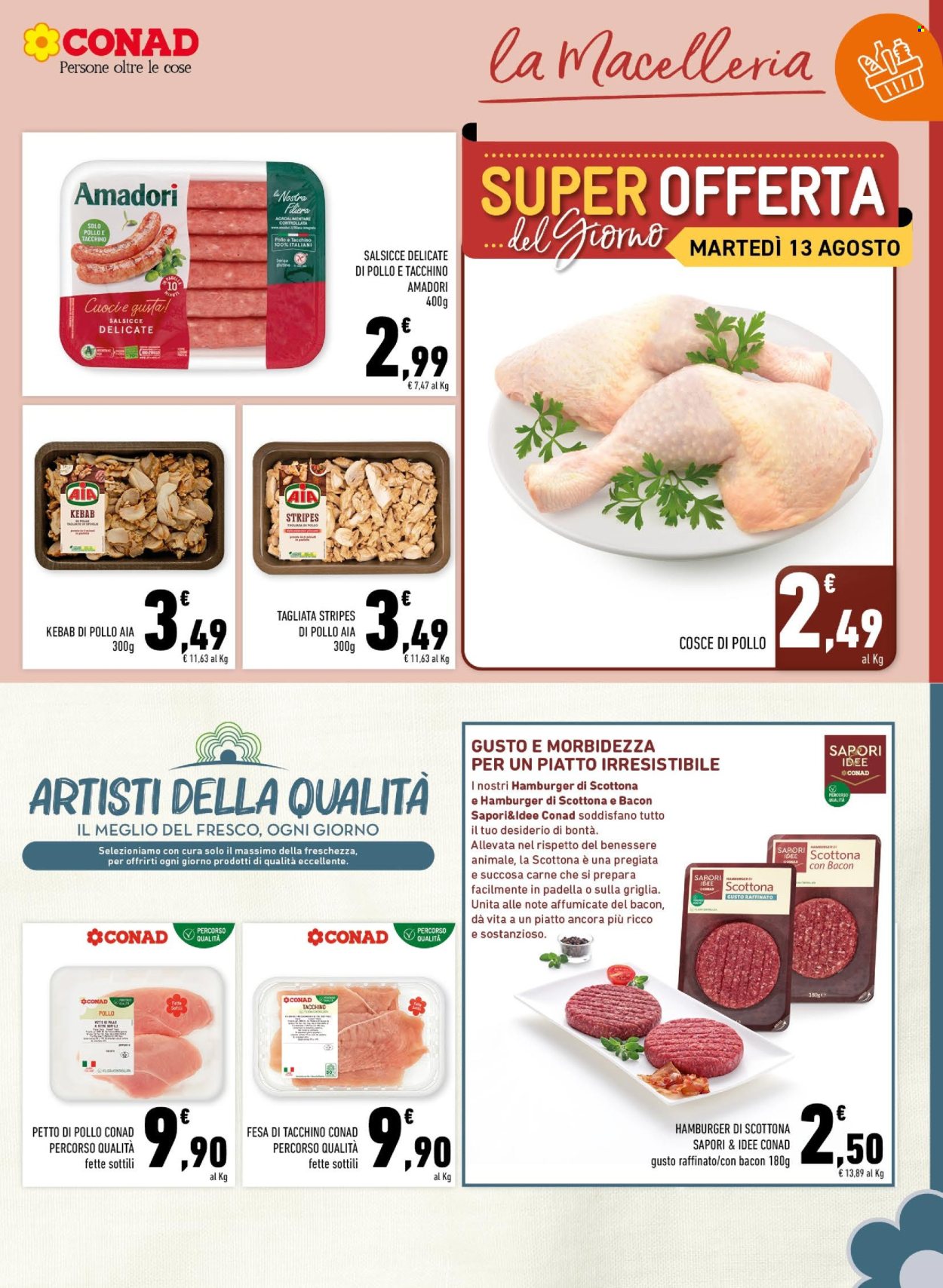 Volantino Margherita Conad - 7/8/2024 - 18/8/2024. Pagina 5
