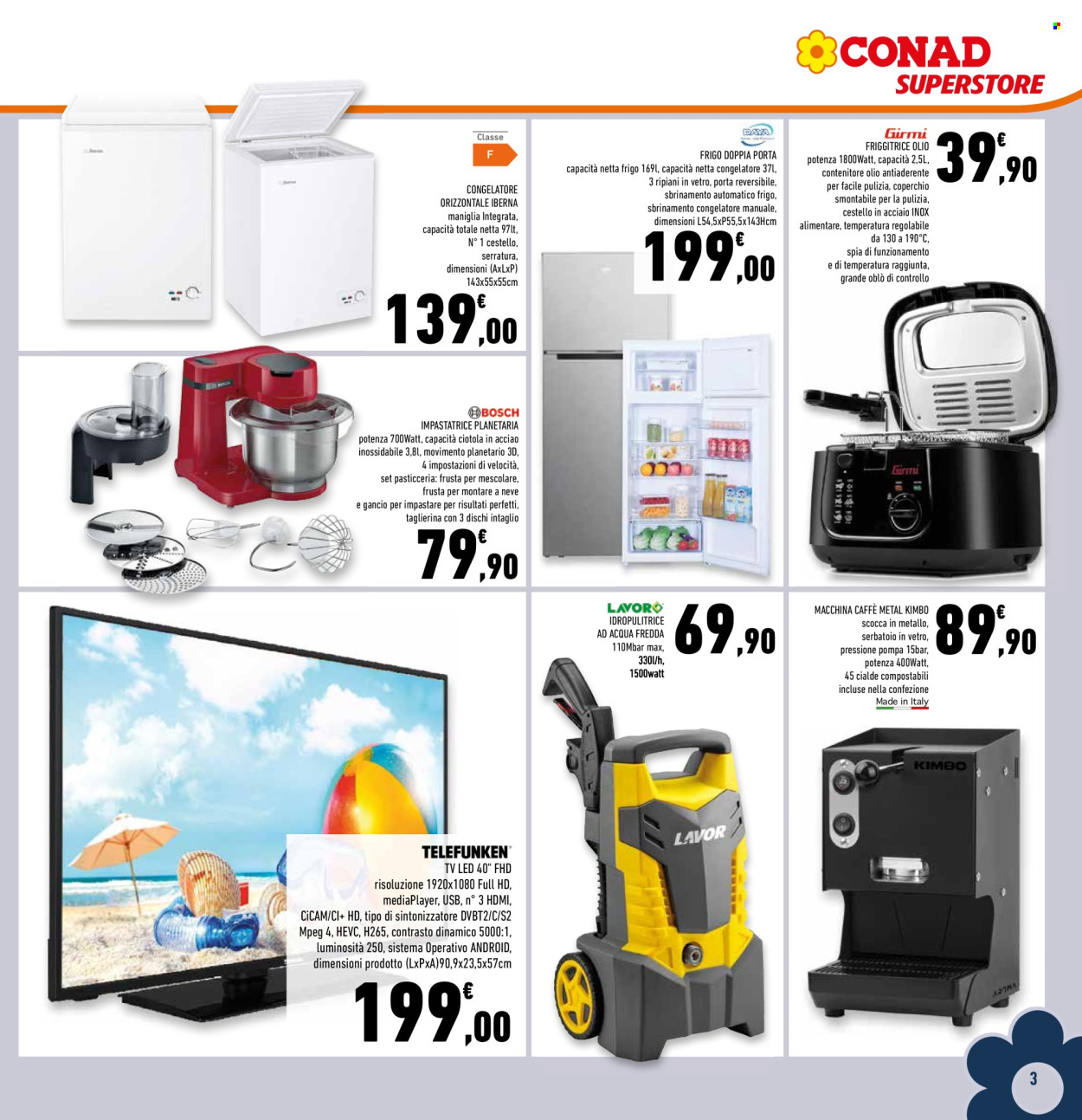 Leták Conad Superstore - 7.8.2024 - 18.8.2024. Strana 3