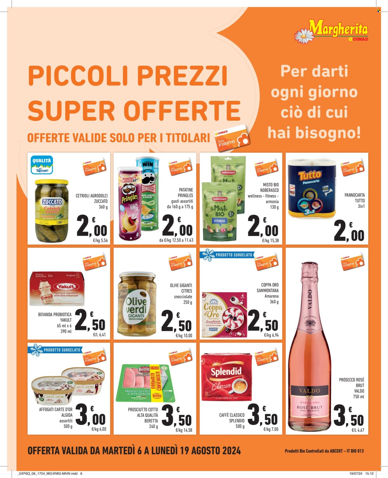 Volantino Margherita Conad - 6/8/2024 - 19/8/2024. Pagina 6
