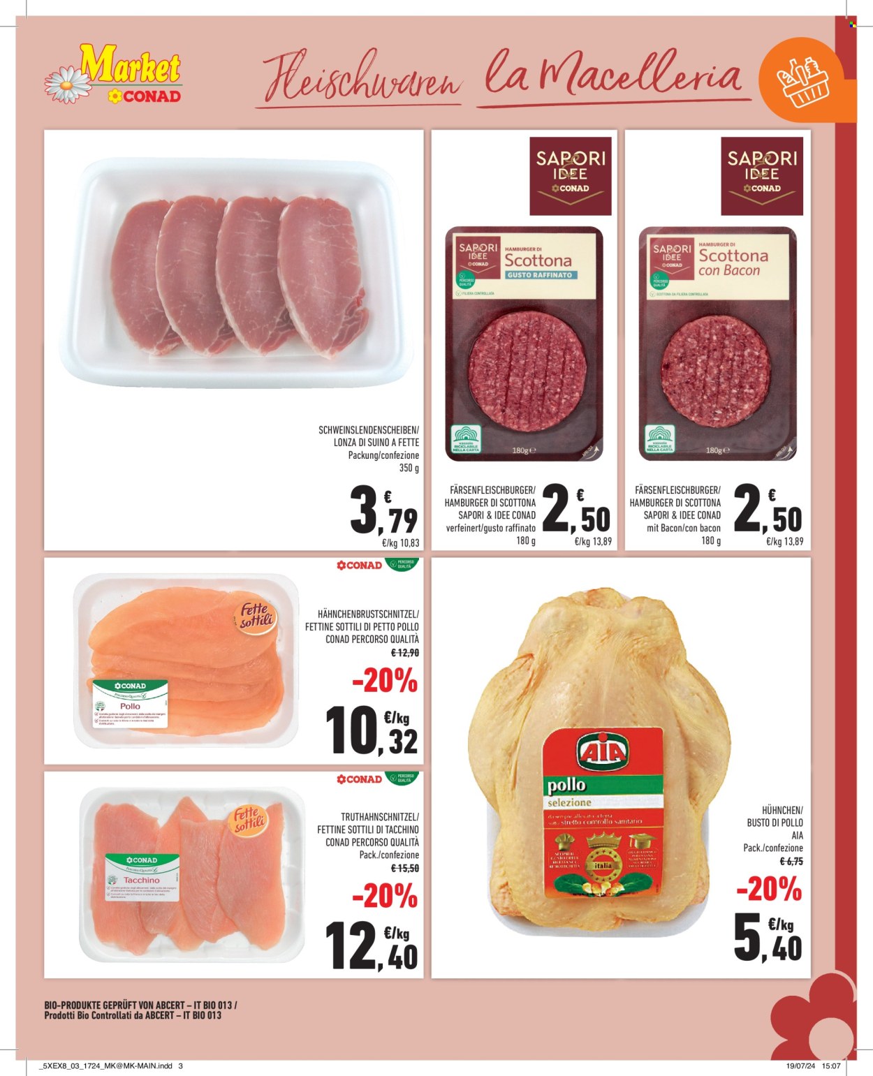 Volantino Market Conad - 6/8/2024 - 19/8/2024. Pagina 3