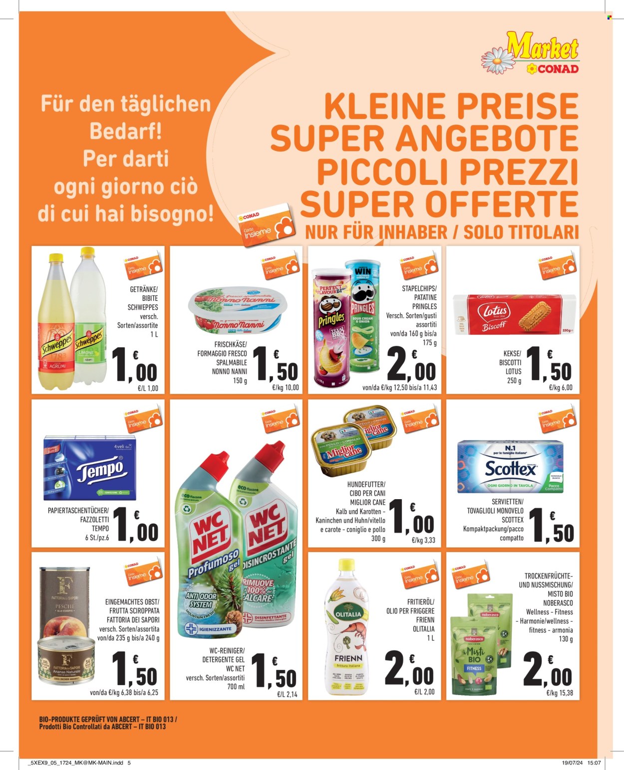 Volantino Market Conad - 6/8/2024 - 19/8/2024. Pagina 5