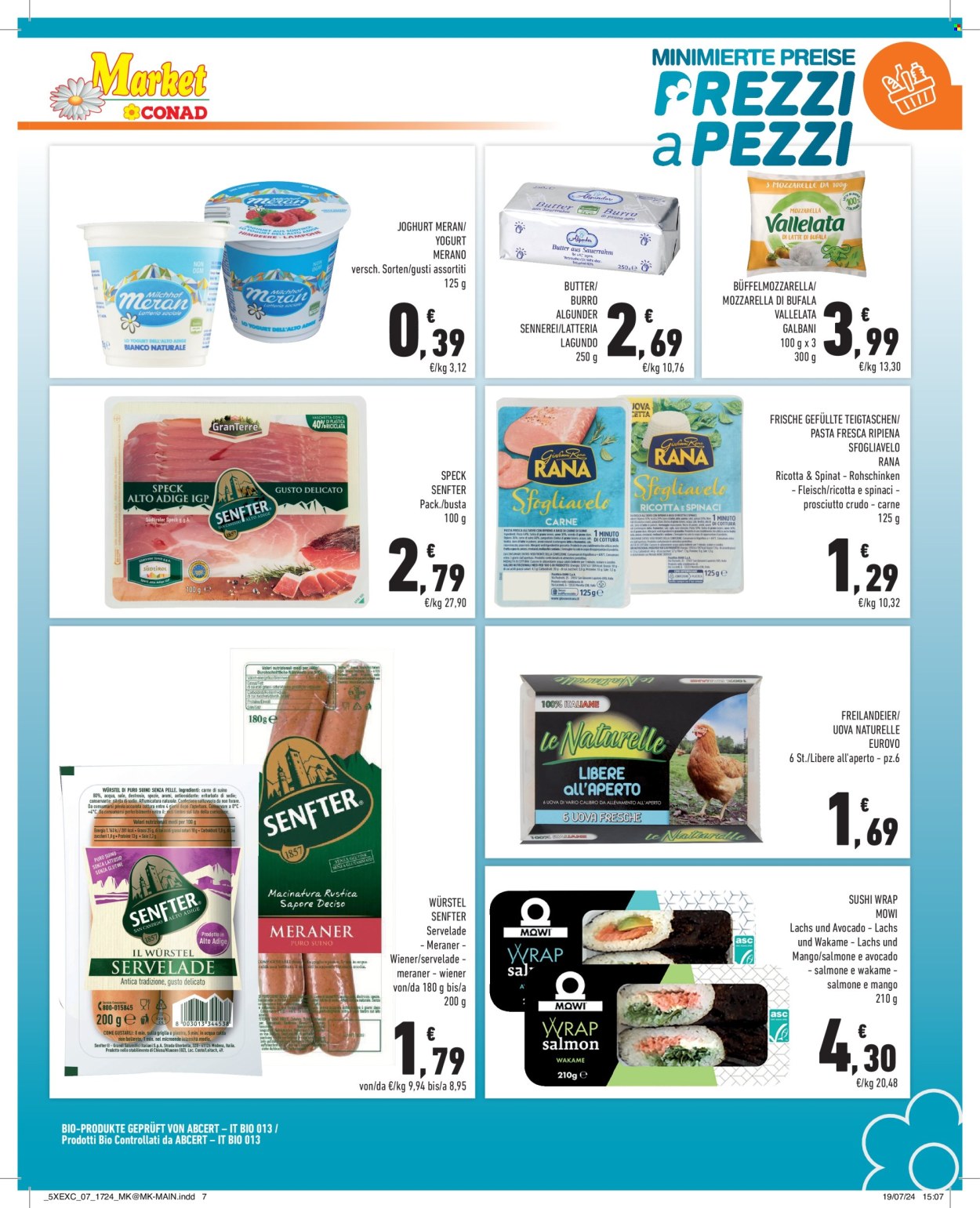 Volantino Market Conad - 6/8/2024 - 19/8/2024. Pagina 7