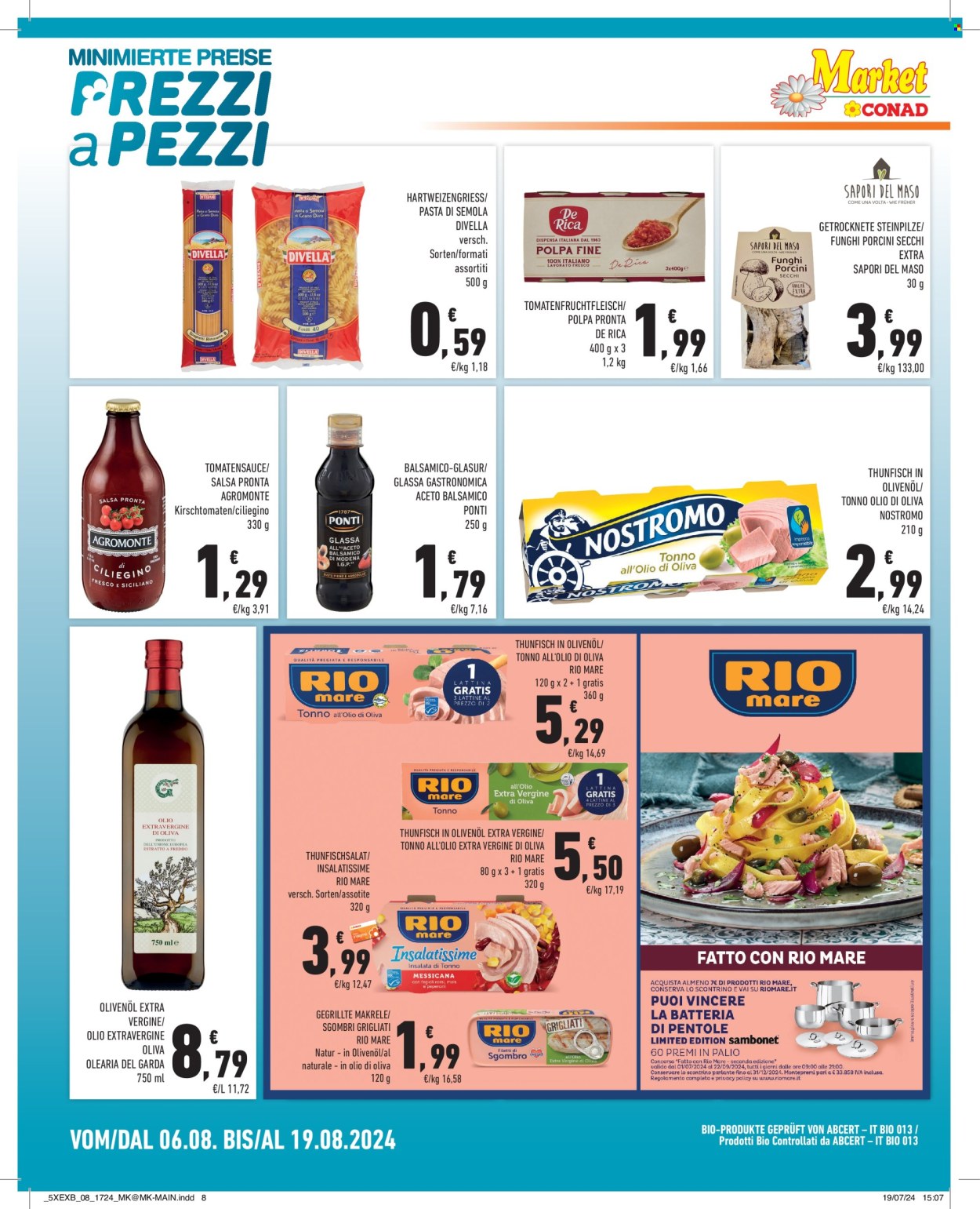 Volantino Market Conad - 6/8/2024 - 19/8/2024. Pagina 8