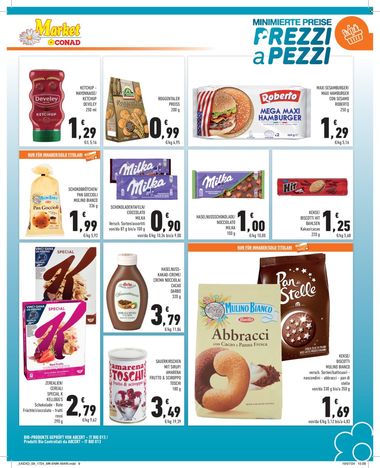 Volantino Market Conad - 6/8/2024 - 19/8/2024. Pagina 9