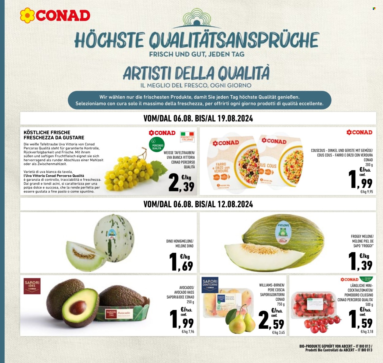Volantino Conad - 6/8/2024 - 19/8/2024. Pagina 2