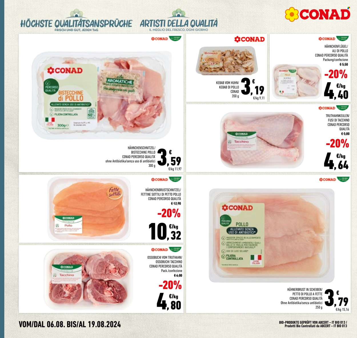 Volantino Conad - 6/8/2024 - 19/8/2024. Pagina 4