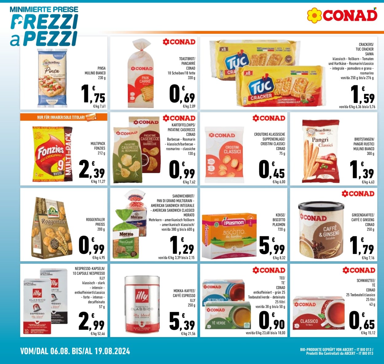 Volantino Conad - 6/8/2024 - 19/8/2024. Pagina 16