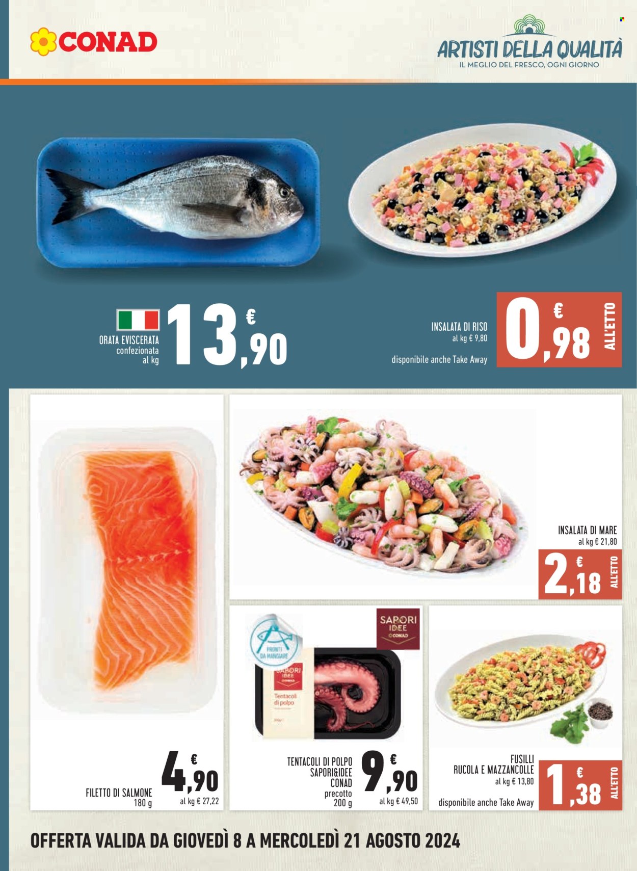 Leták Margherita Conad - 8.8.2024 - 21.8.2024. Strana 4
