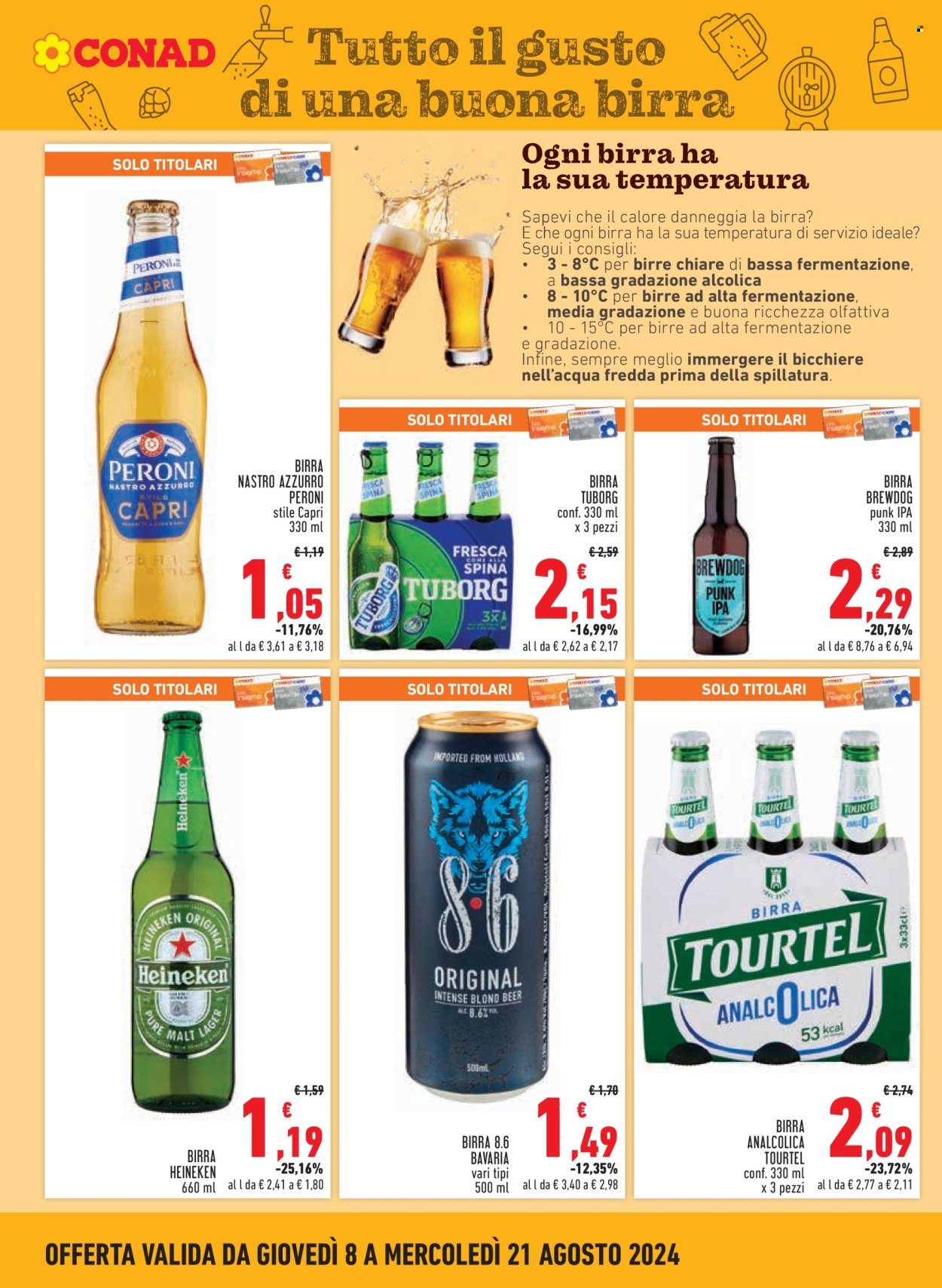 Leták Margherita Conad - 8.8.2024 - 21.8.2024. Strana 12