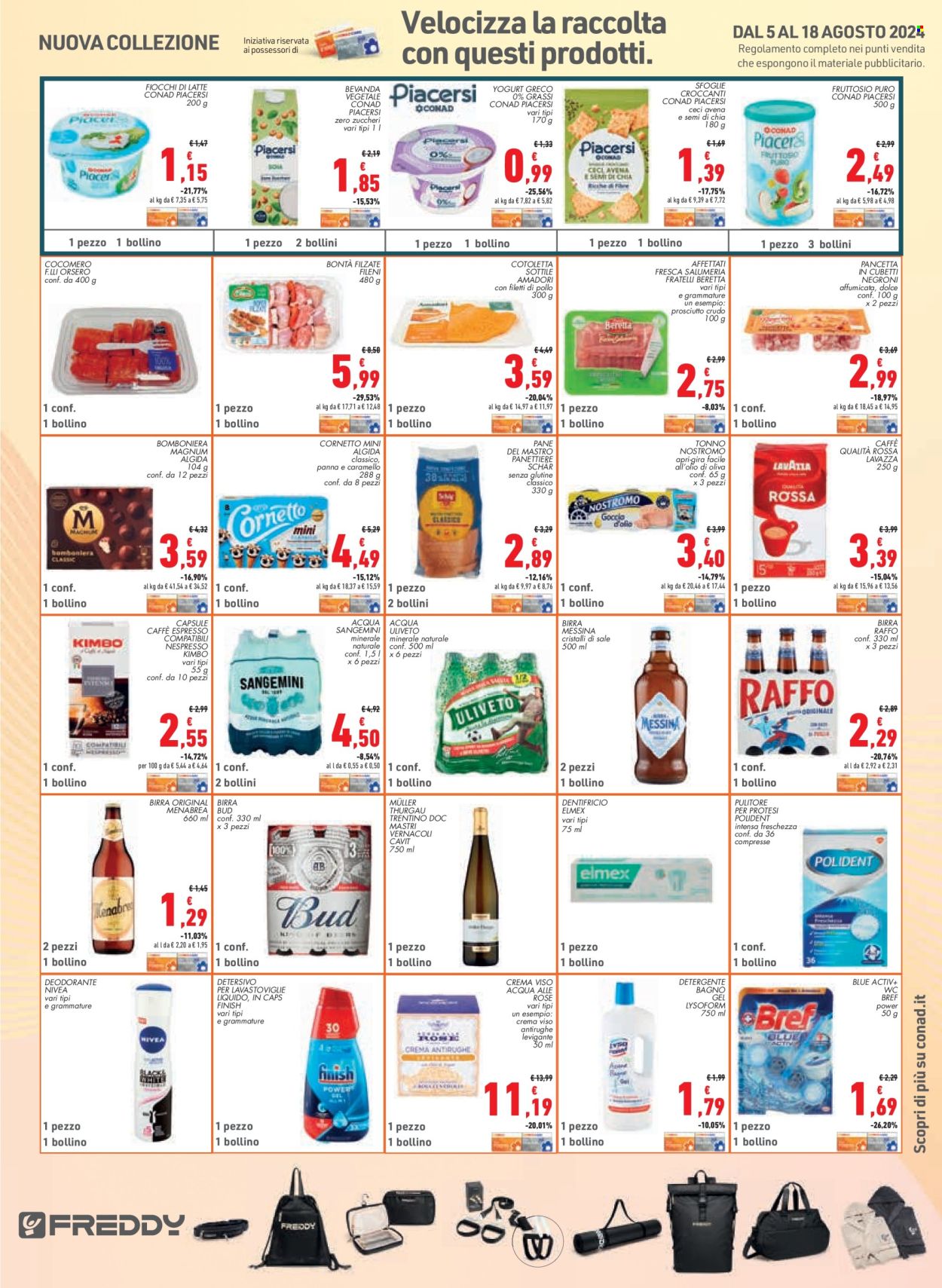 Leták Margherita Conad - 8.8.2024 - 21.8.2024. Strana 15