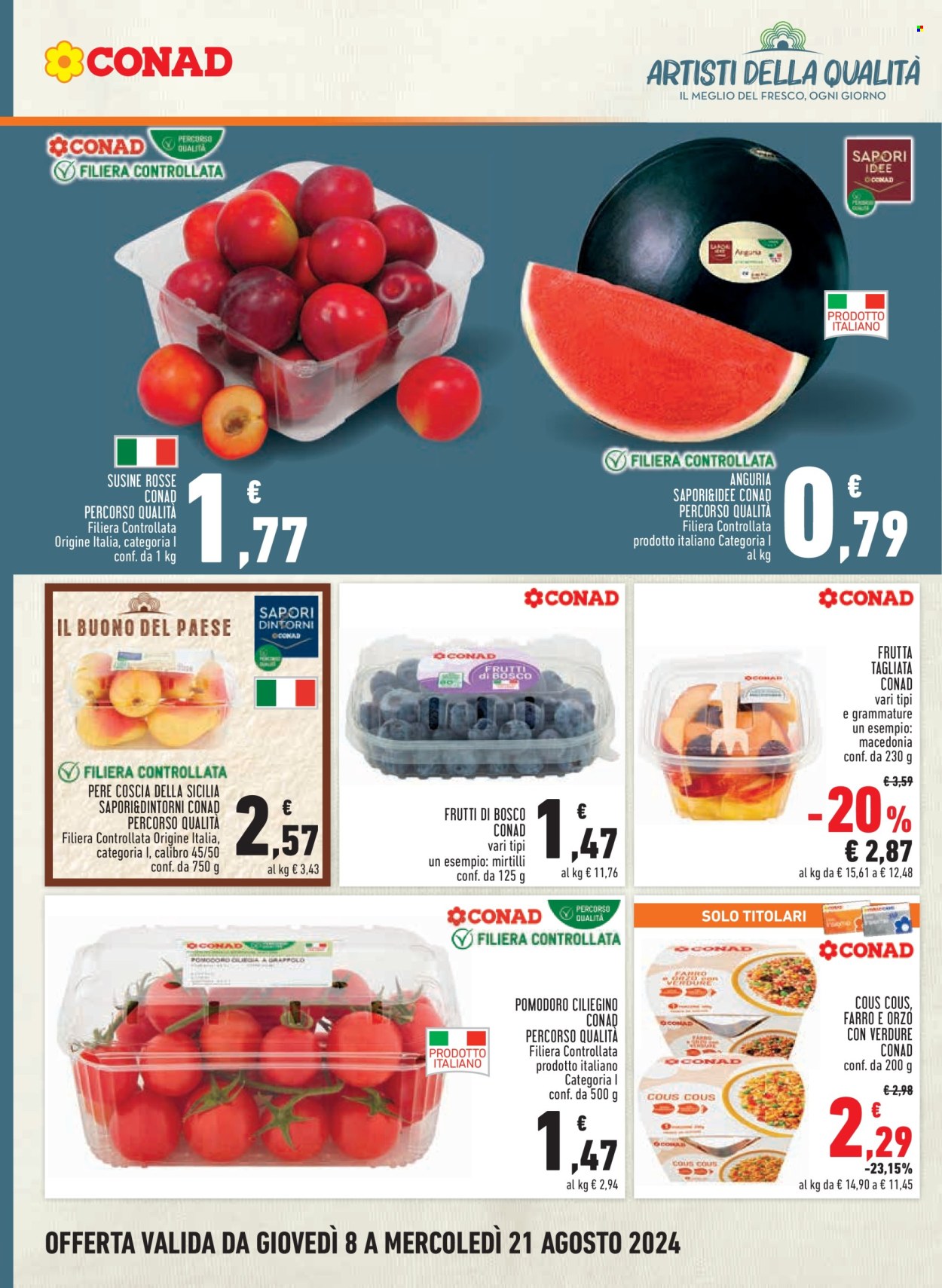 Leták Conad City - 8.8.2024 - 21.8.2024. Strana 2