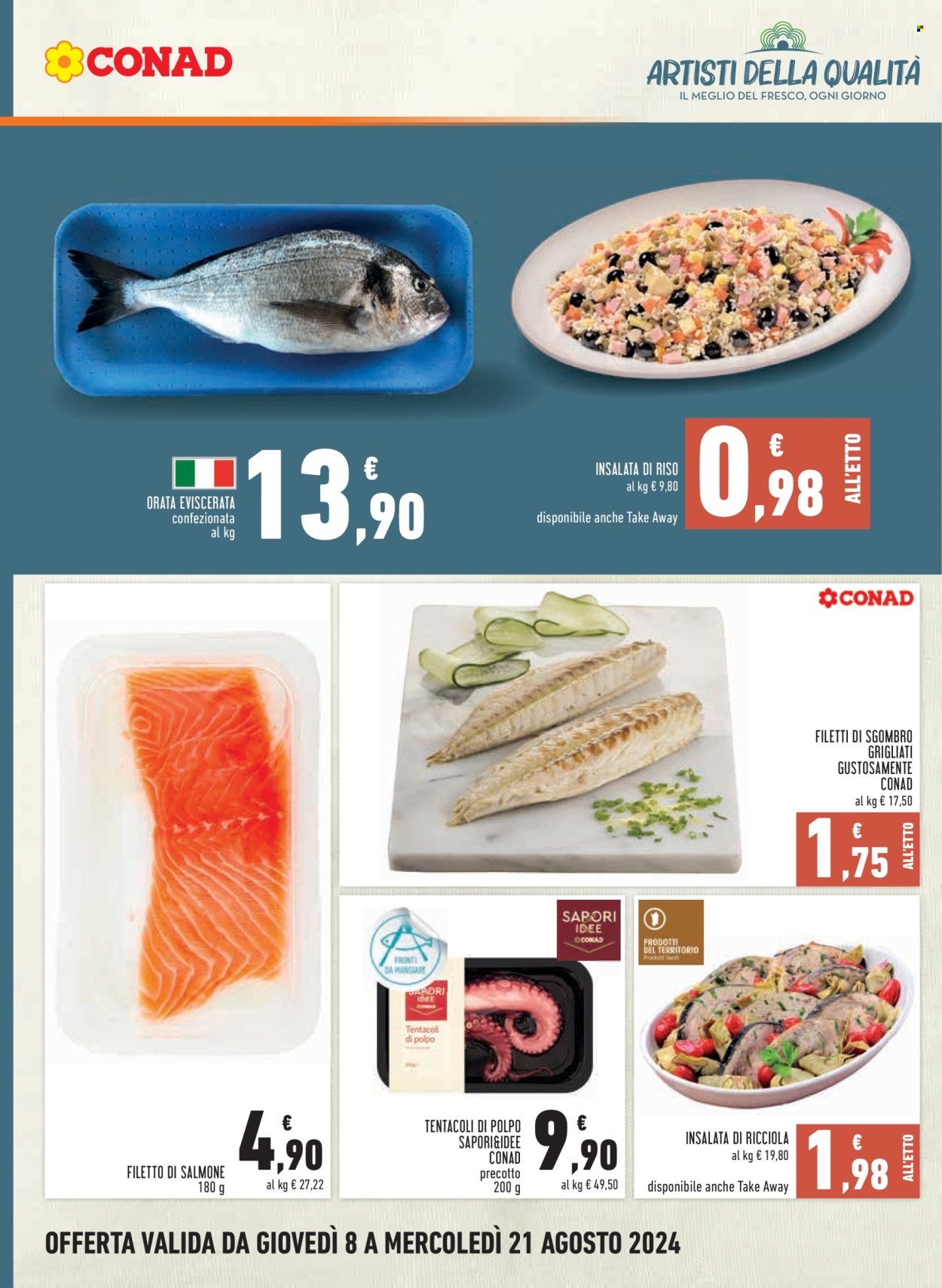 Leták Conad City - 8.8.2024 - 21.8.2024. Strana 4