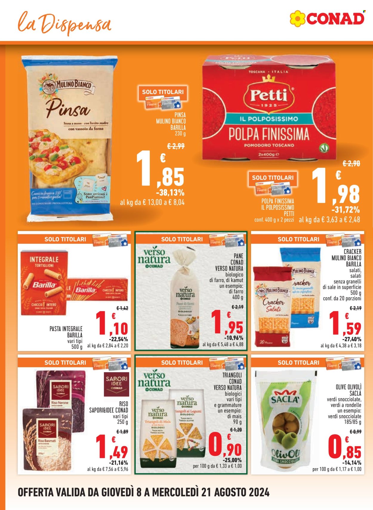 Leták Conad City - 8.8.2024 - 21.8.2024. Strana 8