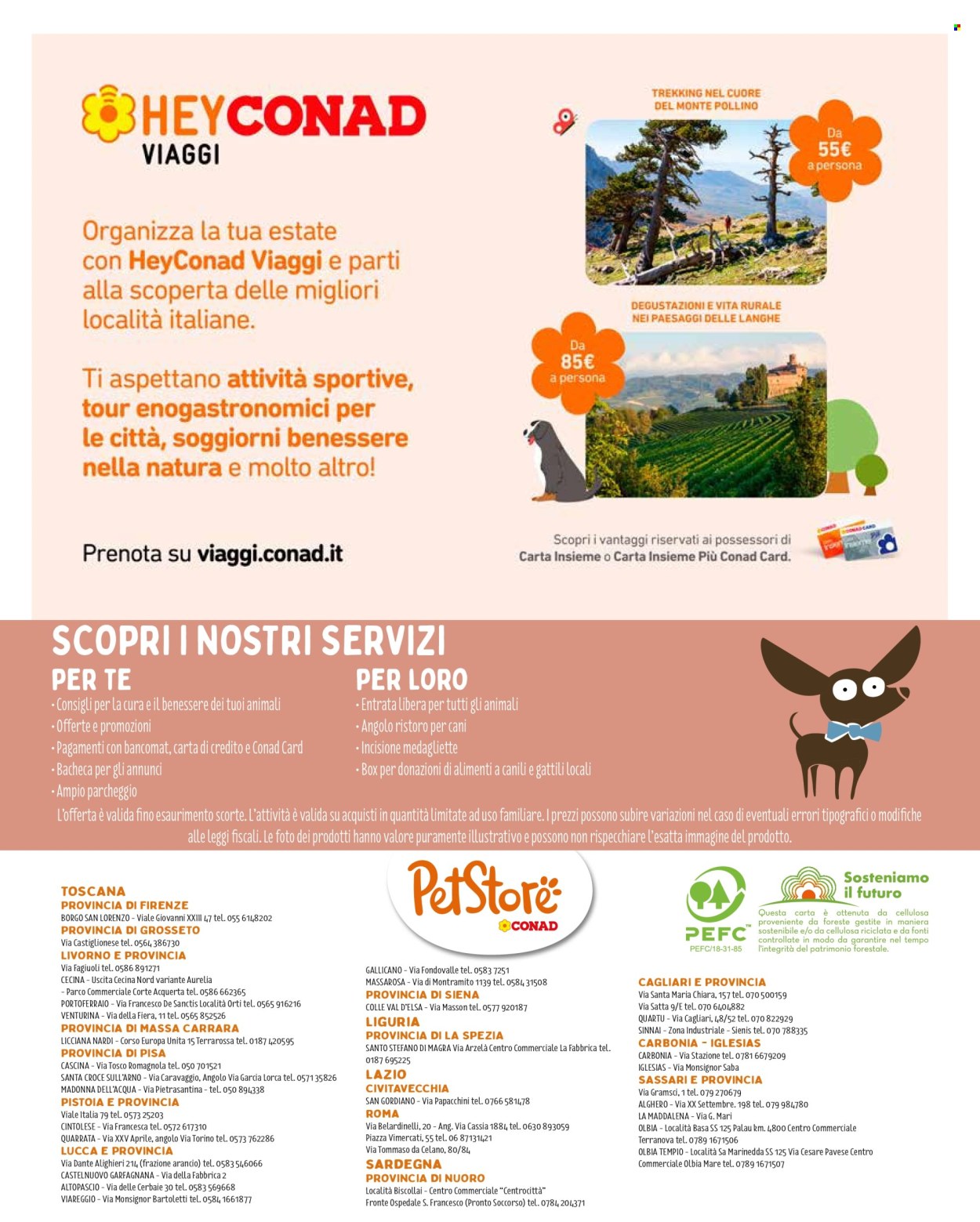 Volantino Pet Store Conad - 8/8/2024 - 18/9/2024. Pagina 8