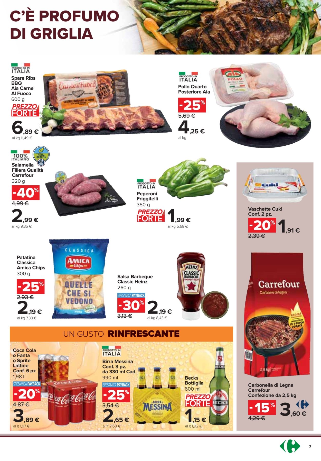 Volantino Carrefour - 8/8/2024 - 20/8/2024. Pagina 3