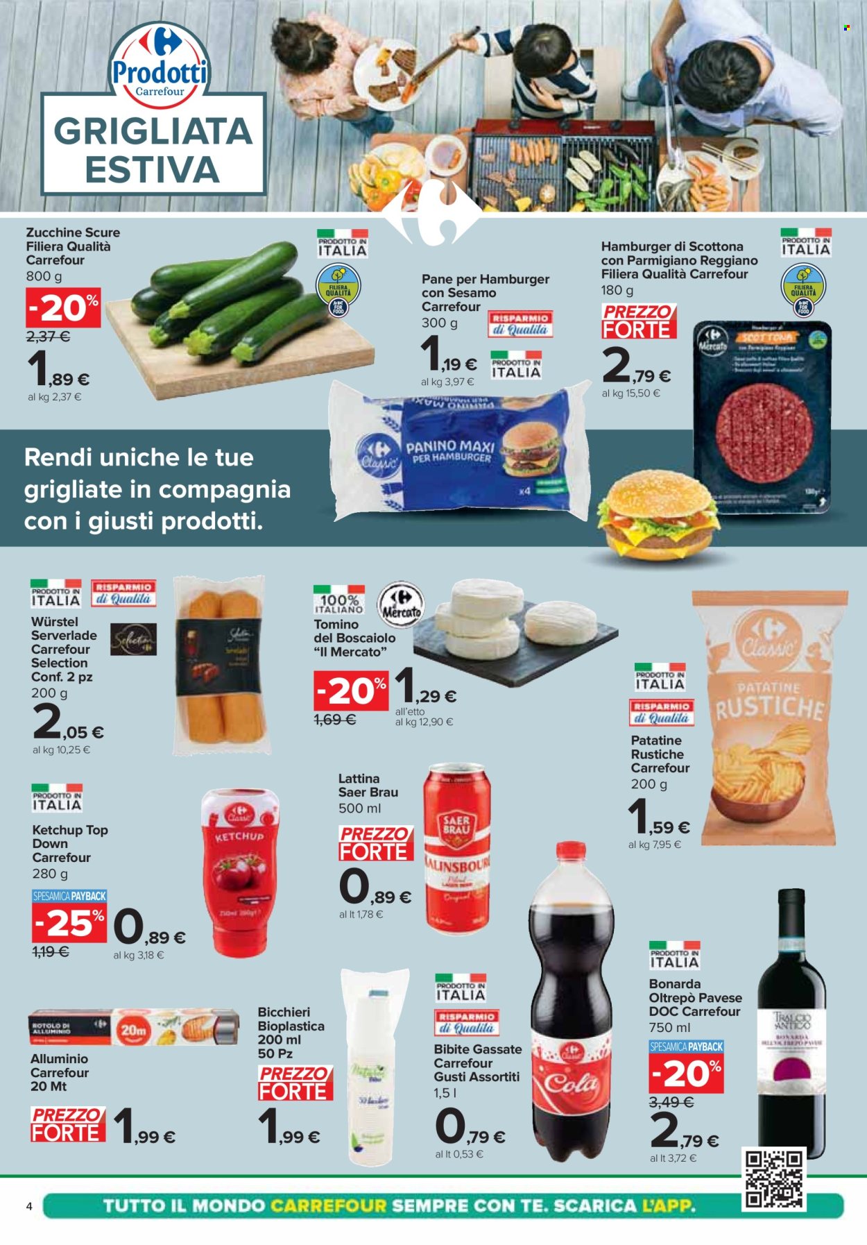 Volantino Carrefour - 8/8/2024 - 20/8/2024. Pagina 4