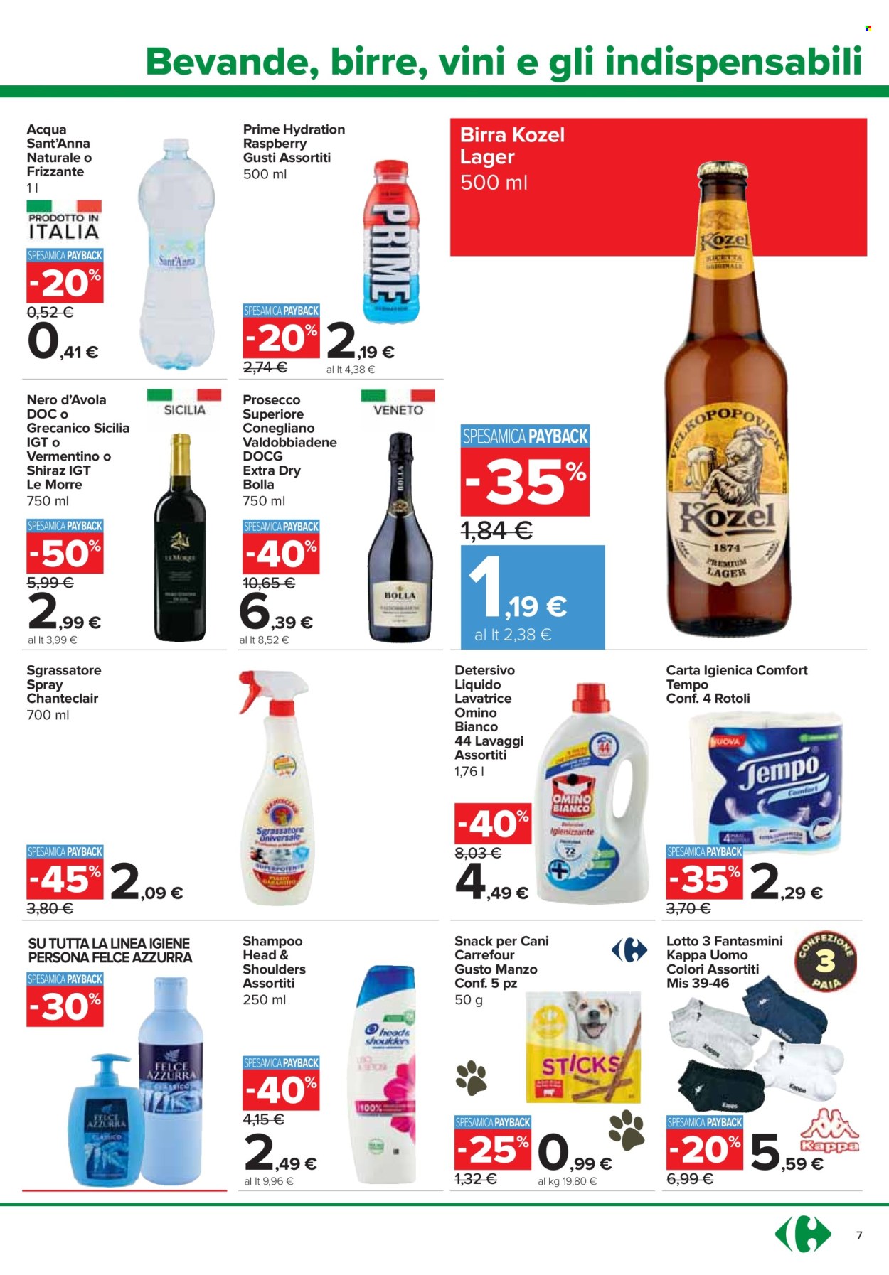 Volantino Carrefour - 8/8/2024 - 20/8/2024. Pagina 7
