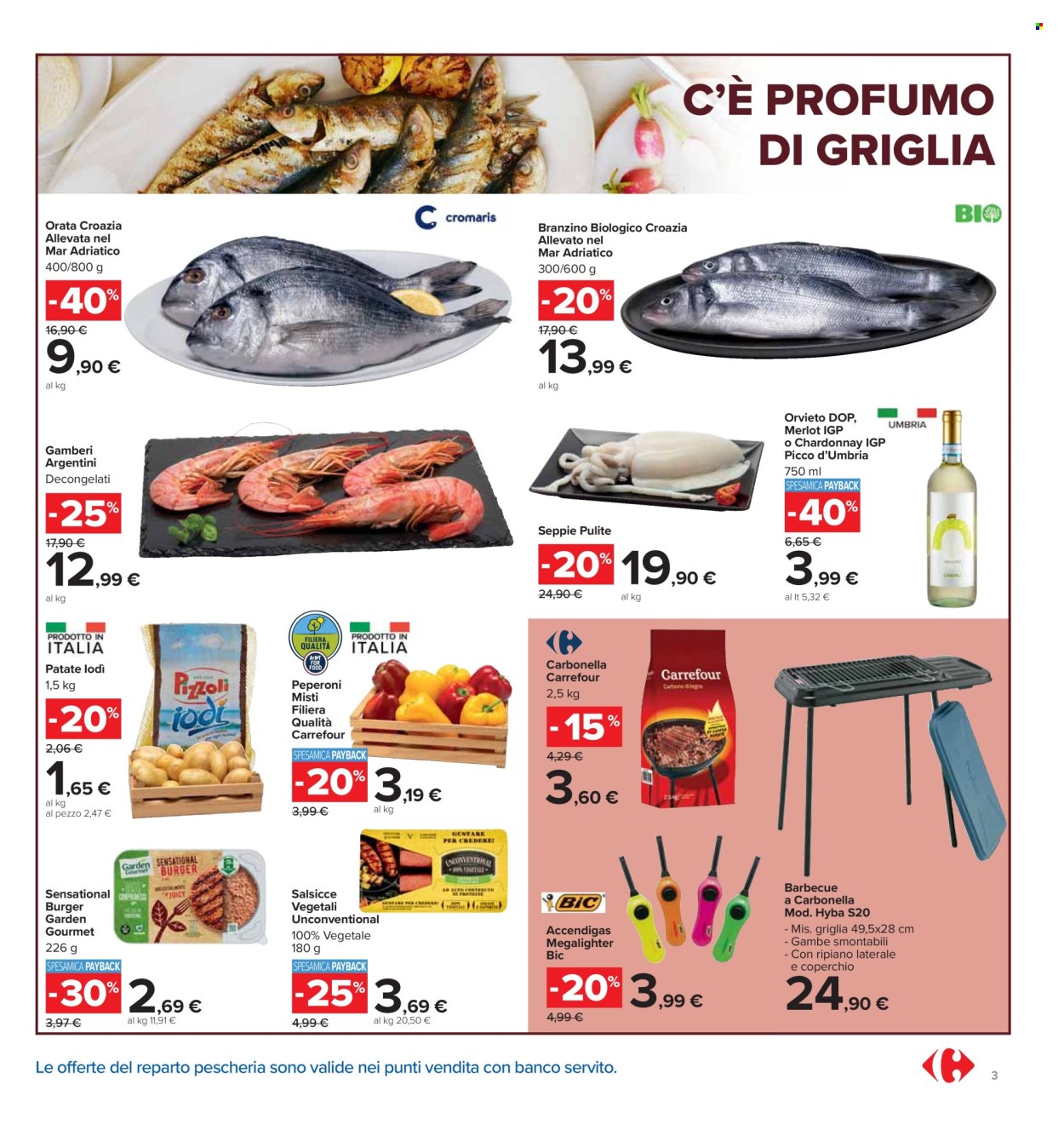 Volantino Carrefour - 8/8/2024 - 21/8/2024. Pagina 3