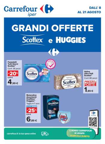 Volantino Carrefour - 8/8/2024 - 21/8/2024.